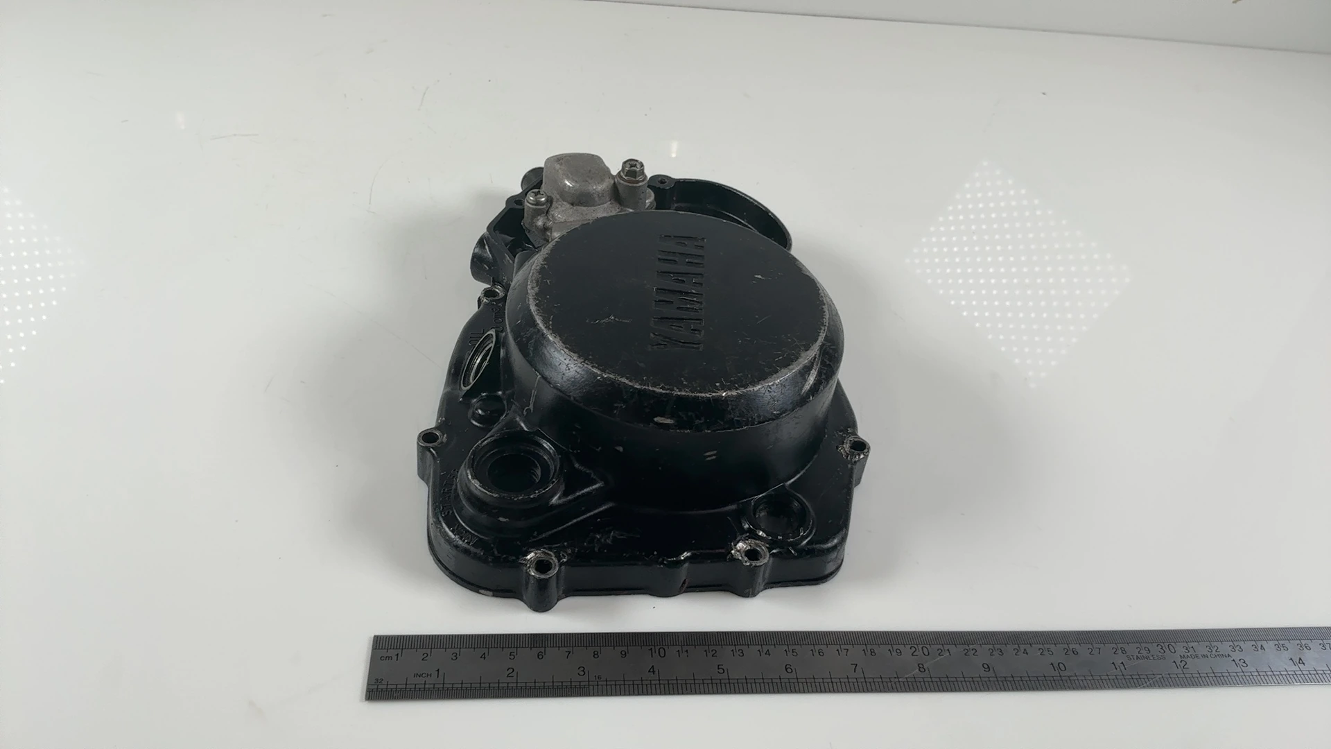 Yamaha DT125LC 34X 125cc Clutch Cover 1982-1987 OEM 34X-15421-00-00 Tushima - Image 5