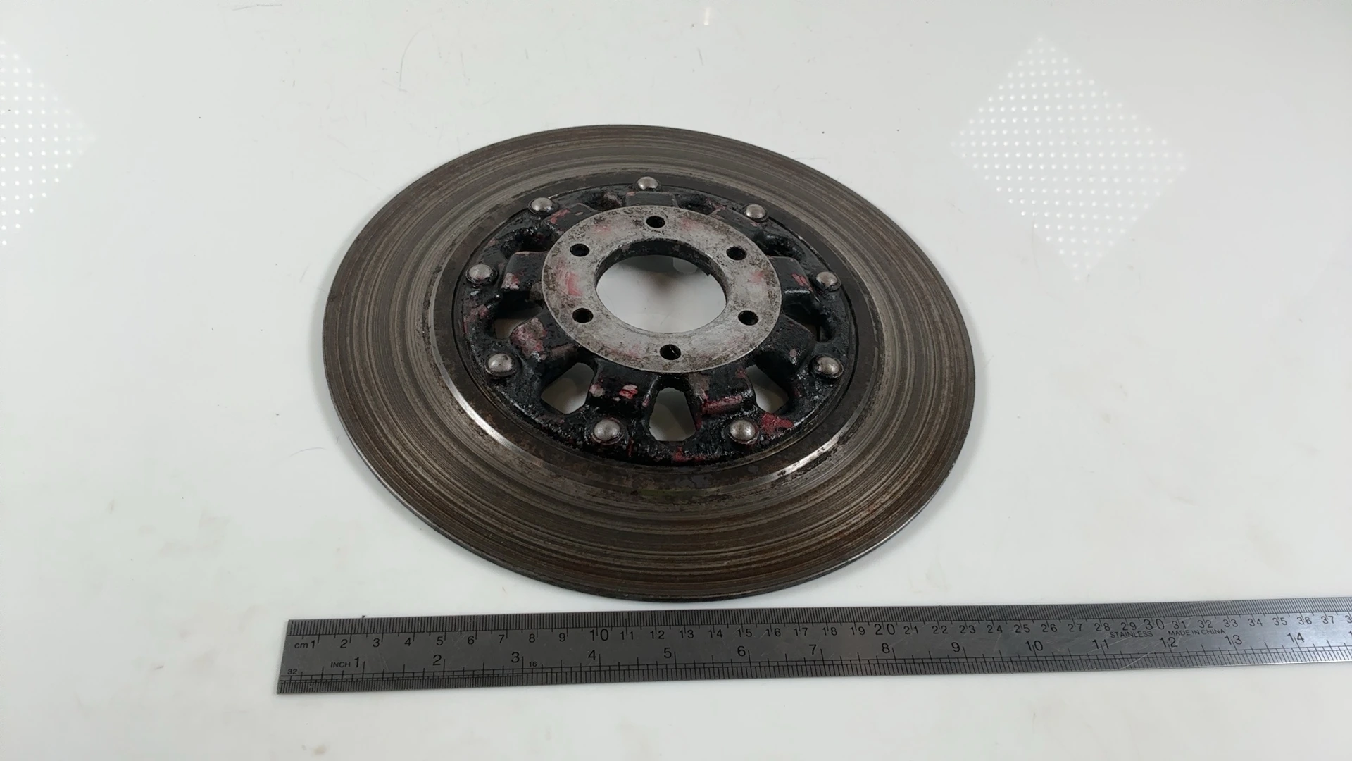 Suzuki GT380 GT380K 380cc Front Brake Disc Rotor 1972-1978 OEM 59210-18400 - Image 5