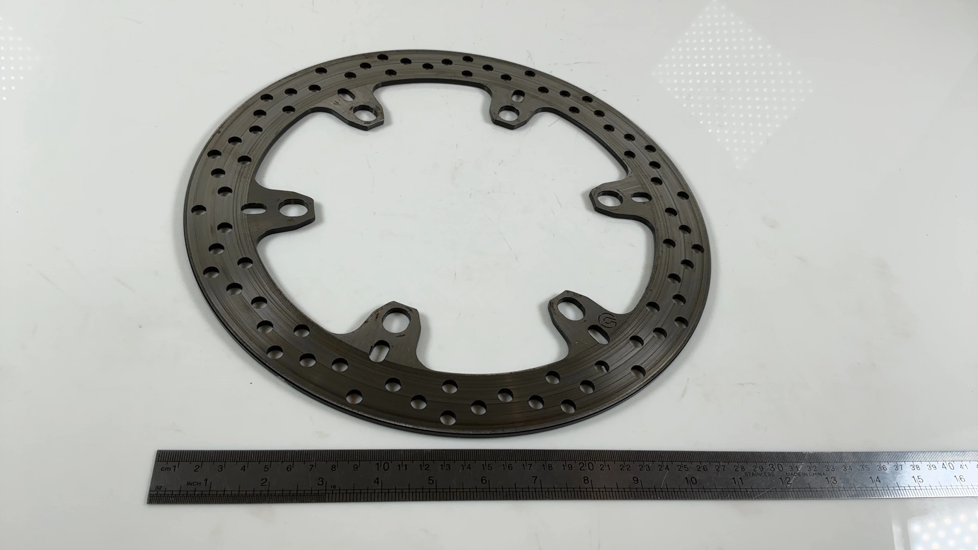 Ducati Multistrada 1000 DS 1000cc Front Brake Disc Rotor 2003-2004 OEM 49240781A - Image 5
