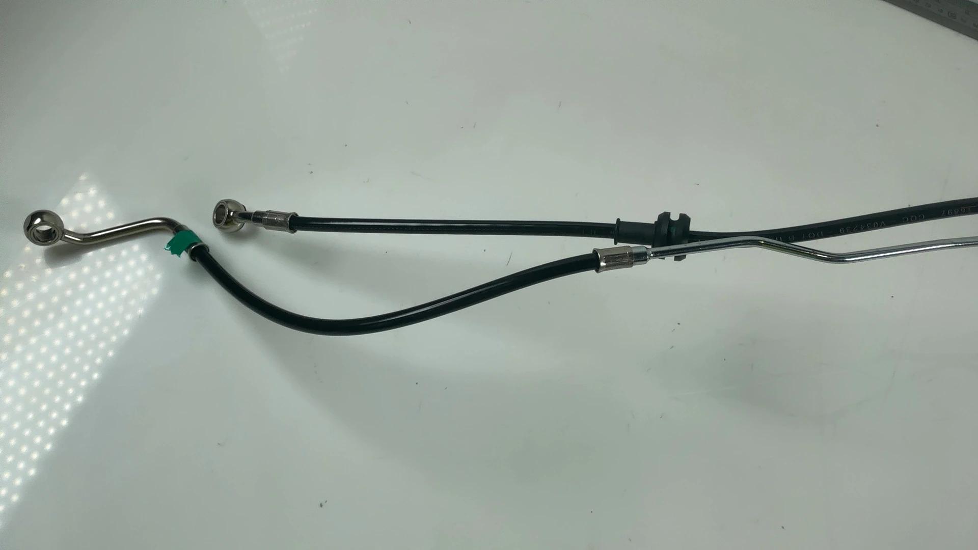 Aprilia RSV4 1100 Factory Front ABS Brake Fluid Hose Pipe 2021-2026 OEM 2B003507 - Image 5