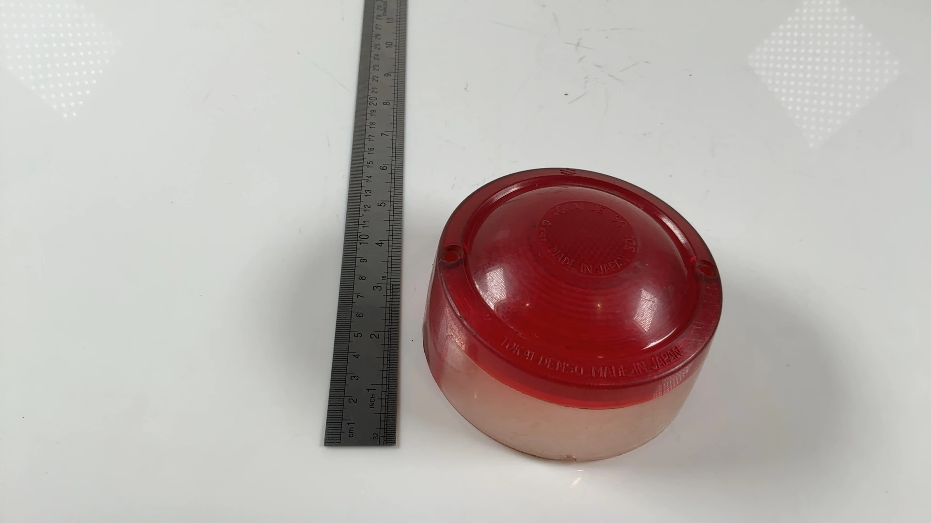 Suzuki T90 Wolf T90 90cc Tail Light Lens 1969-1972 OEM 35712-20010 - Image 4