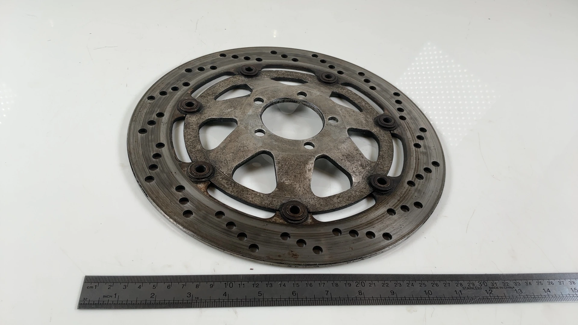 Suzuki GSXR 750 GR71G 750cc Front Brake Disc Rotor 1986 1987 OEM 59210-27A00 - Image 5