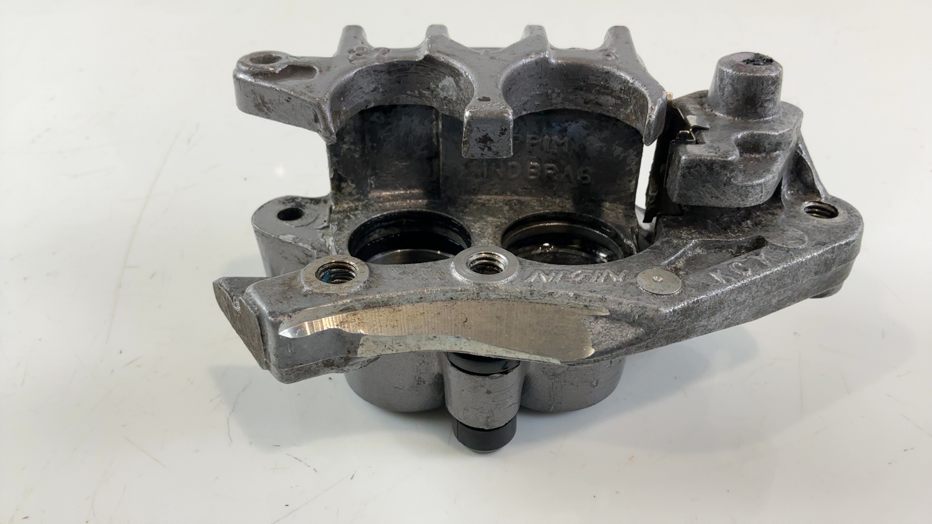 Honda XR125L XR125 125cc Front Brake Caliper 2003-2006 OEM 45150KRHD21 - Image 3