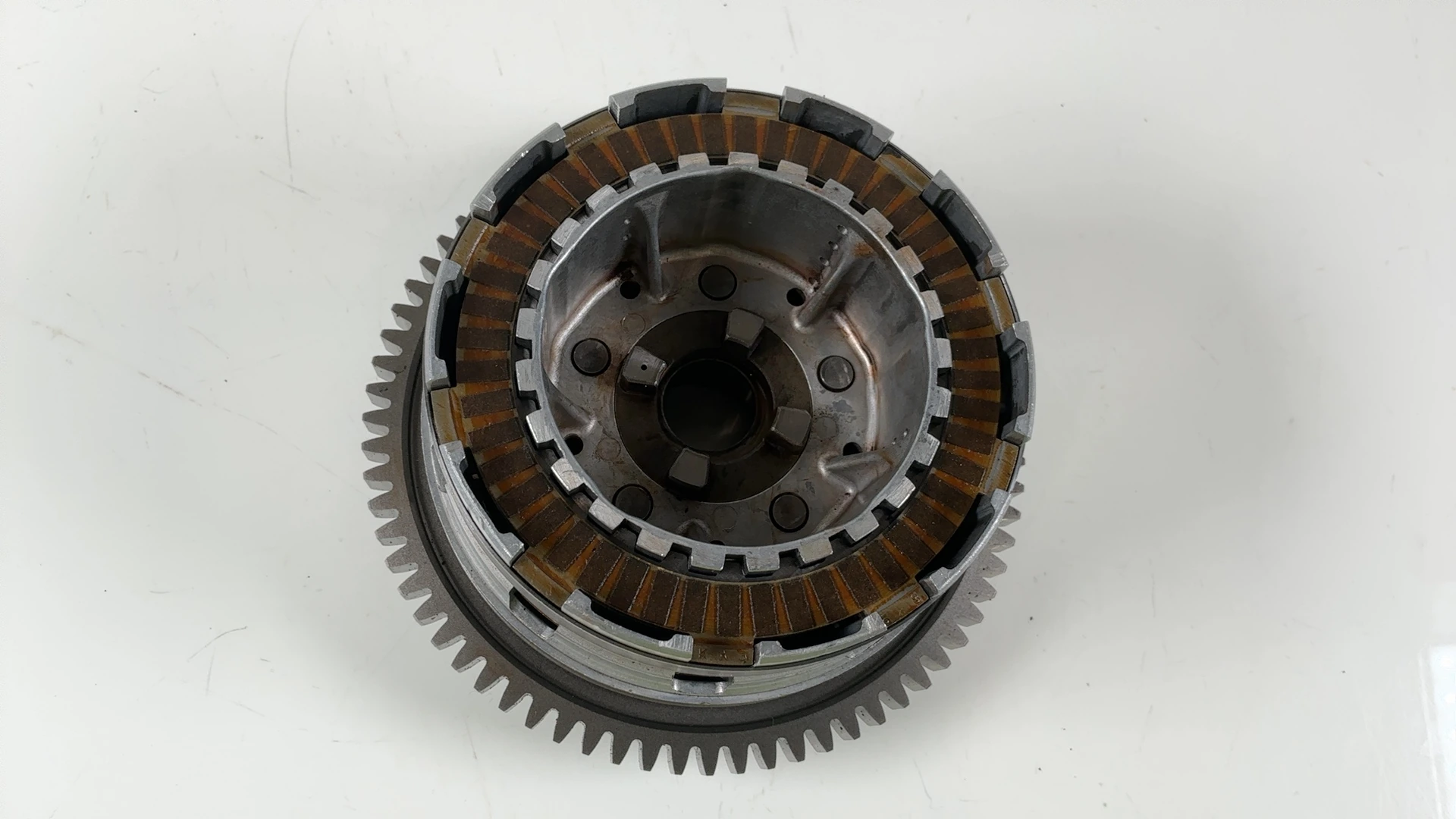 Suzuki GSX-R600 SRAD 600cc Complete Clutch Basket Plates 1996-00 OEM 21200-39810