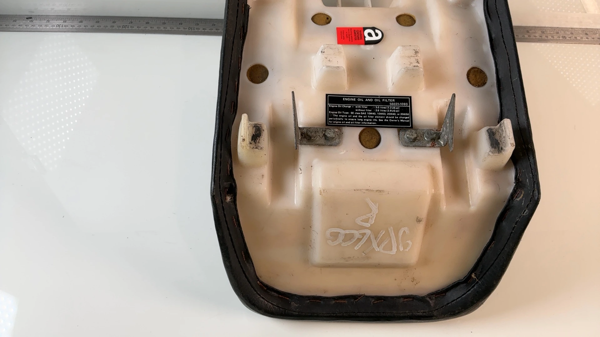 Kawasaki Ninja 600R ZX600C 600cc Front Rider Seat 1988-1997 OEM 53001-1503-ND - Image 3