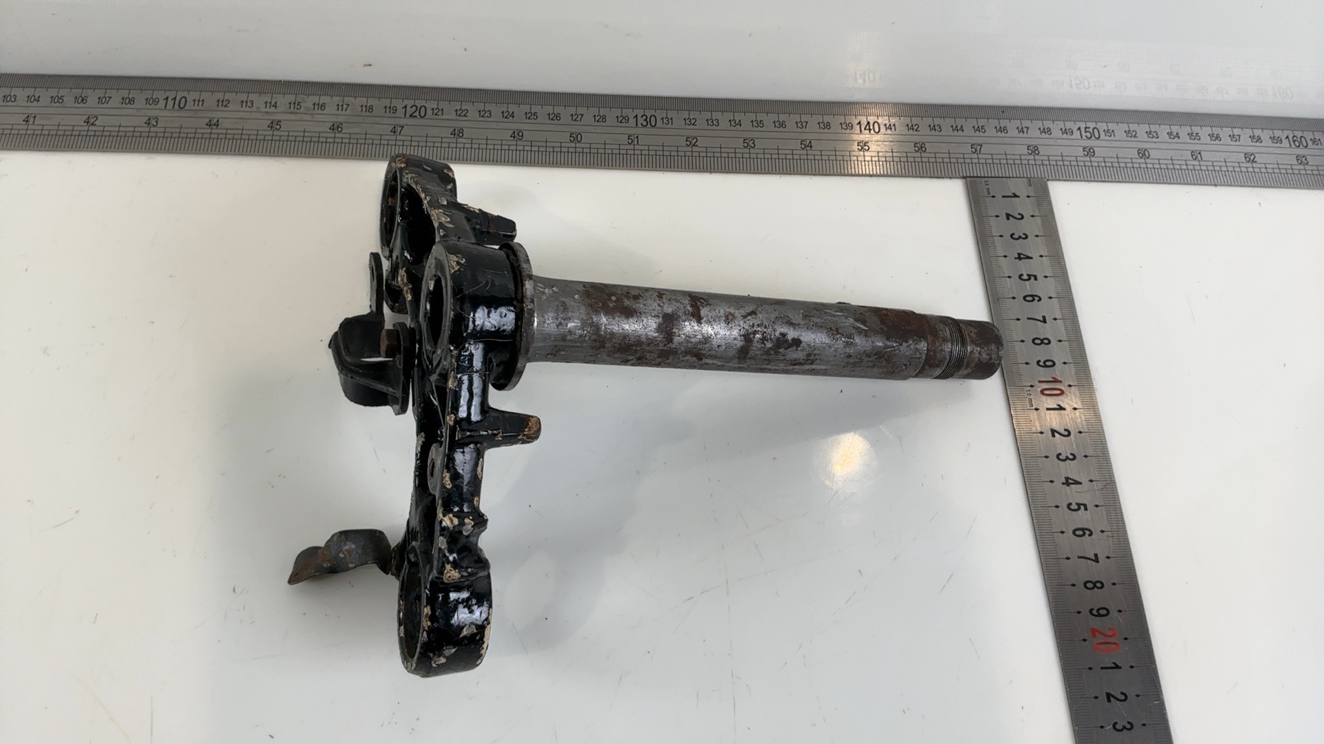 Yamaha RX 100 36L 100cc Front Lower Triple Tree Yoke 1985-96 OEM 36L-F3340-K000 - Image 3
