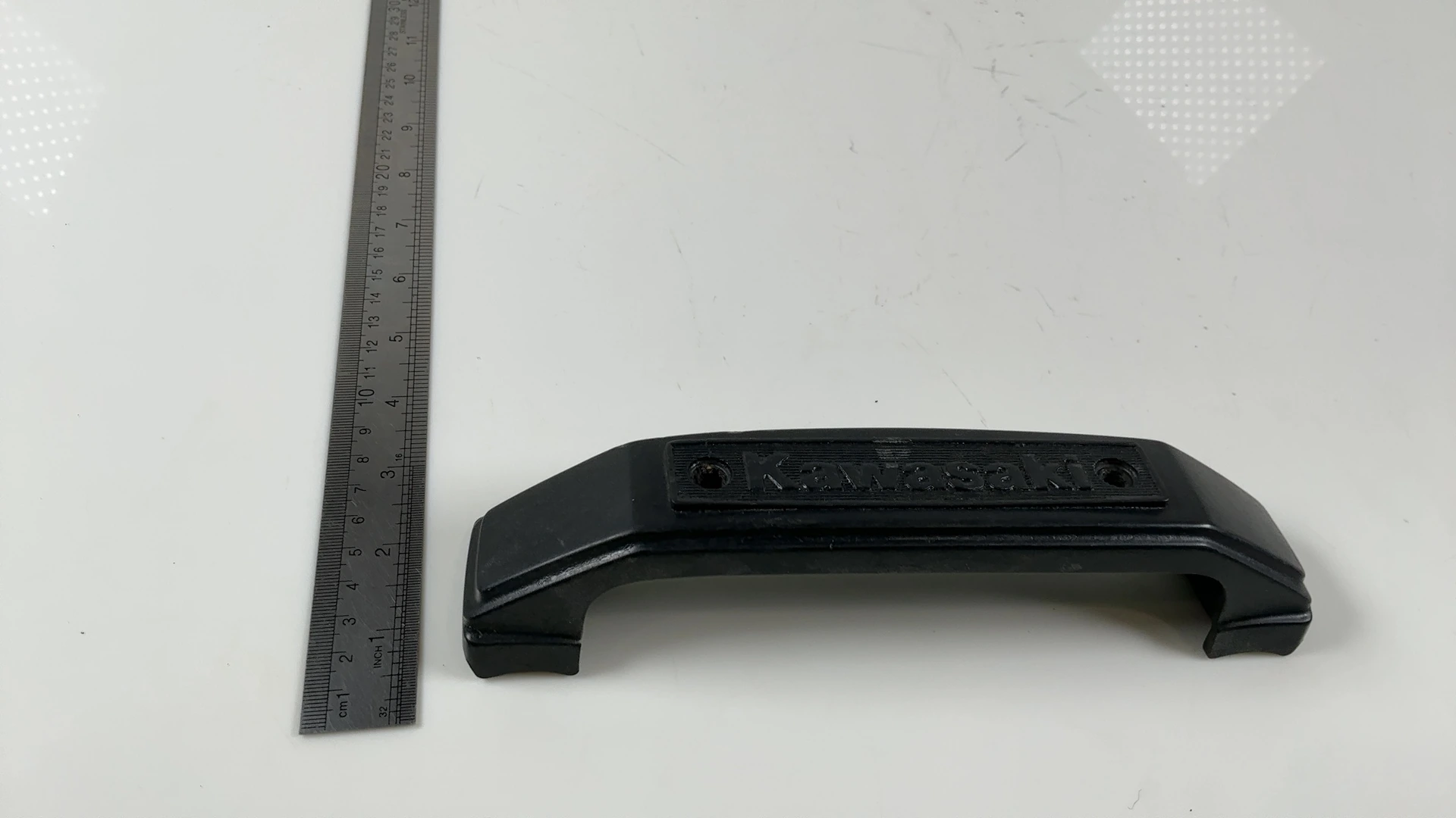 Kawasaki KZ1000 KZ750 KZ550 Front Fork Cover Emblem Trim 1979-83 OEM 44033-1053 - Image 4