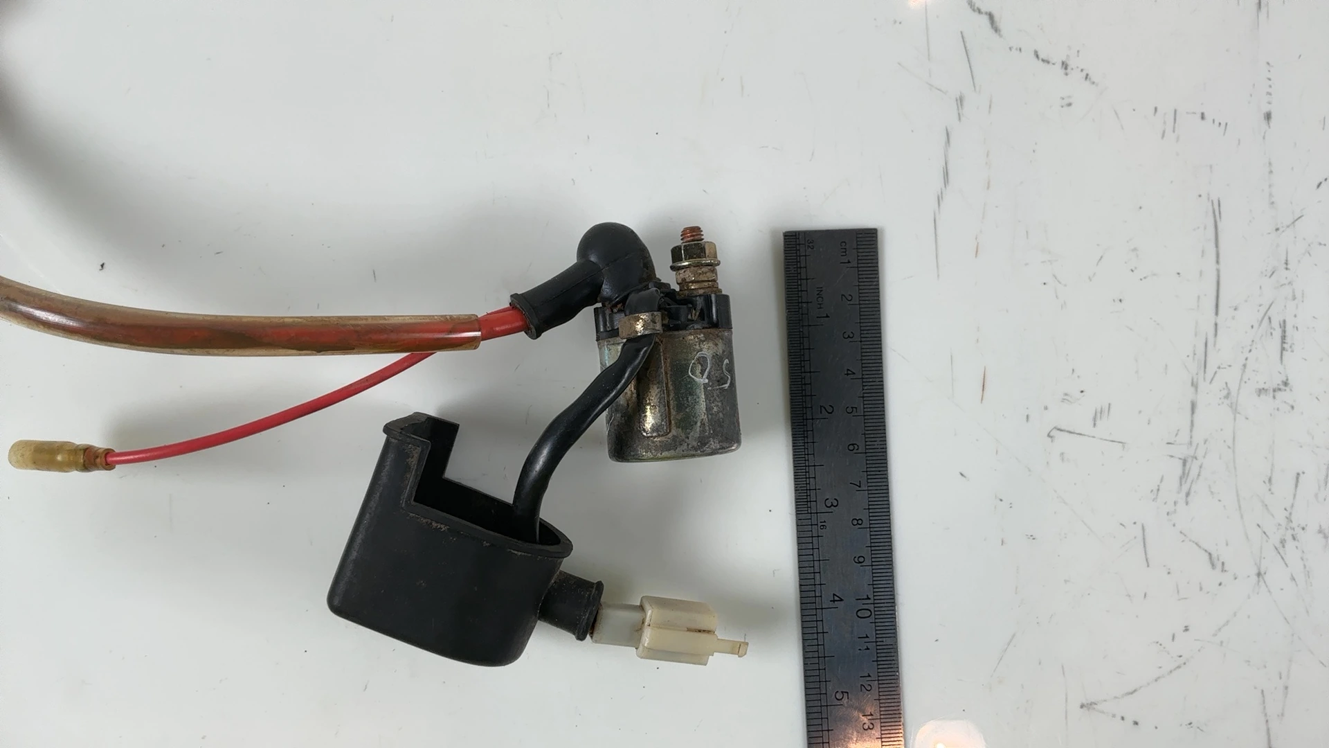 Malaguti Firefox F15 50cc Starter Relay Solenoid 1996-06 OEM 025.015.00 12V 20A - Image 3