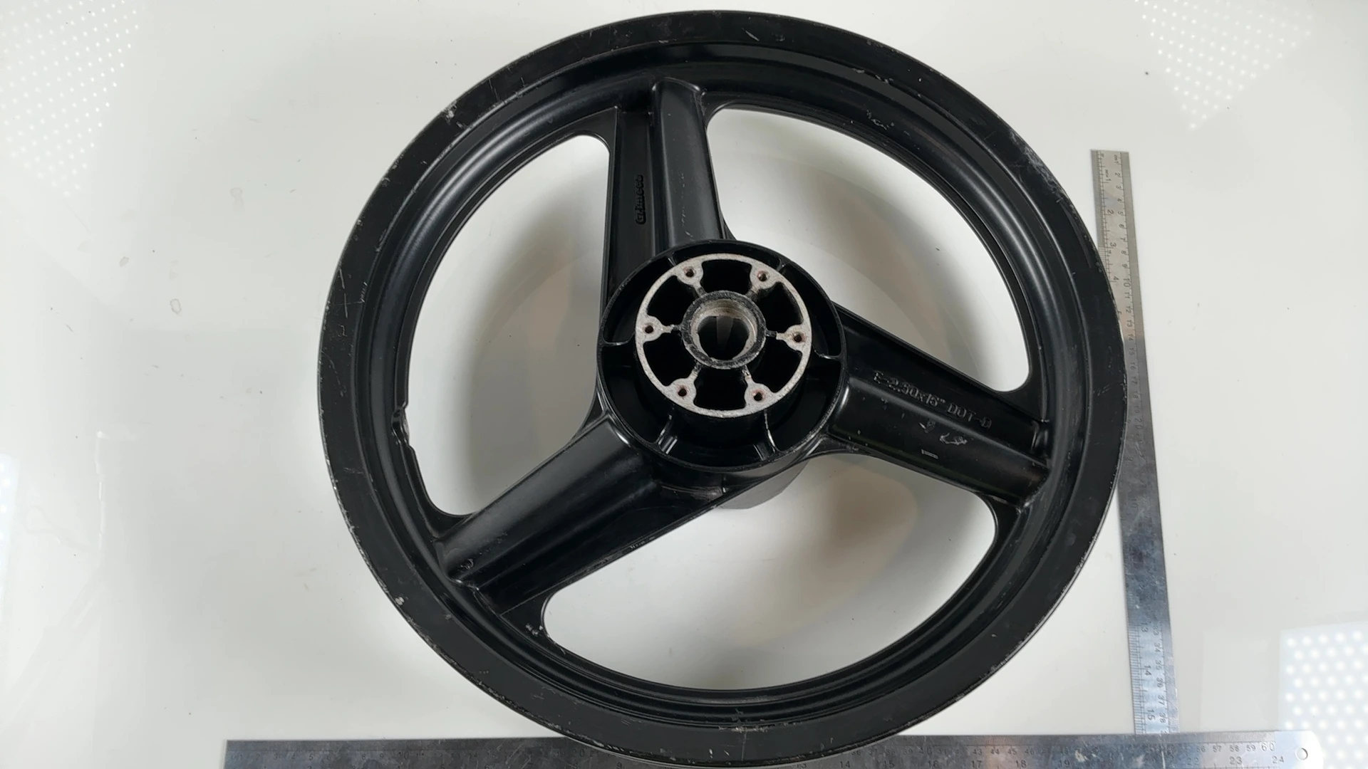 Motorhispania RX Racing 50 Rear Wheel Rim 2000-2007 OEM LL00155 E-2.50x16" DOT-D - Image 3
