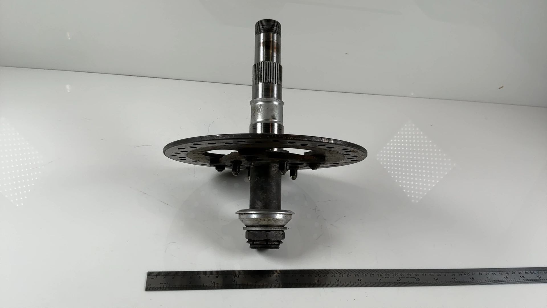 Triumph Sprint ST 1050 1050CC Rear Wheel Axle Spindle Disc 2005-10 OEM T2012299 - Image 5