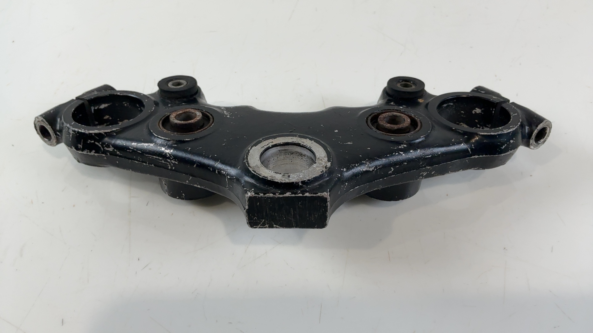 Yamaha XS400 Maxim Seca 12R Top Upper Triple Clamp Tree 1982-84 12R-23435-00-98 - Image 7