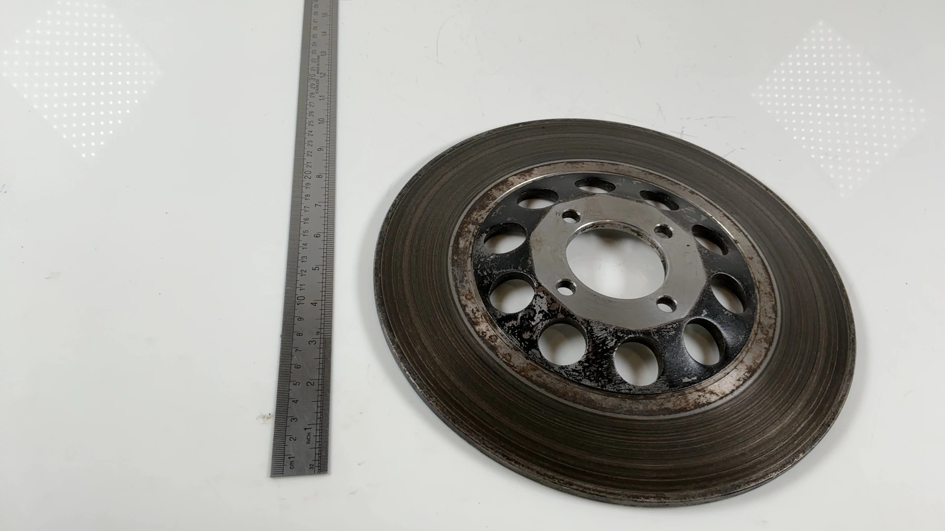 Kawasaki KZ400 KZ400D 400cc Front Disc Brake Rotor 1974-1977 OEM 41080-004 - Image 4