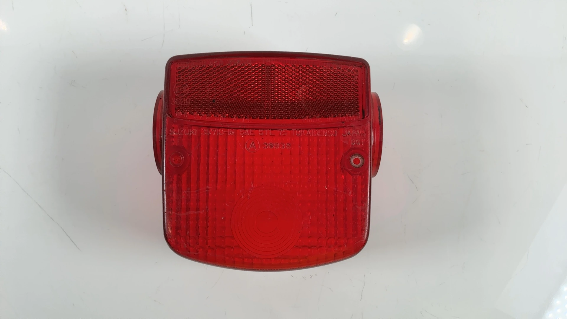 Suzuki TS250 250cc Rear Brake Light Lens 1973-1977 OEM 35712-38350