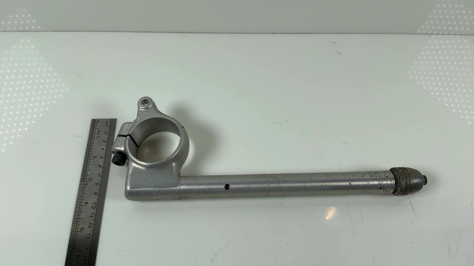 Suzuki GSXR750 GR7AA 750cc Left Clipon Handlebar 1990-1991 OEM 56151-17C00 - Image 2