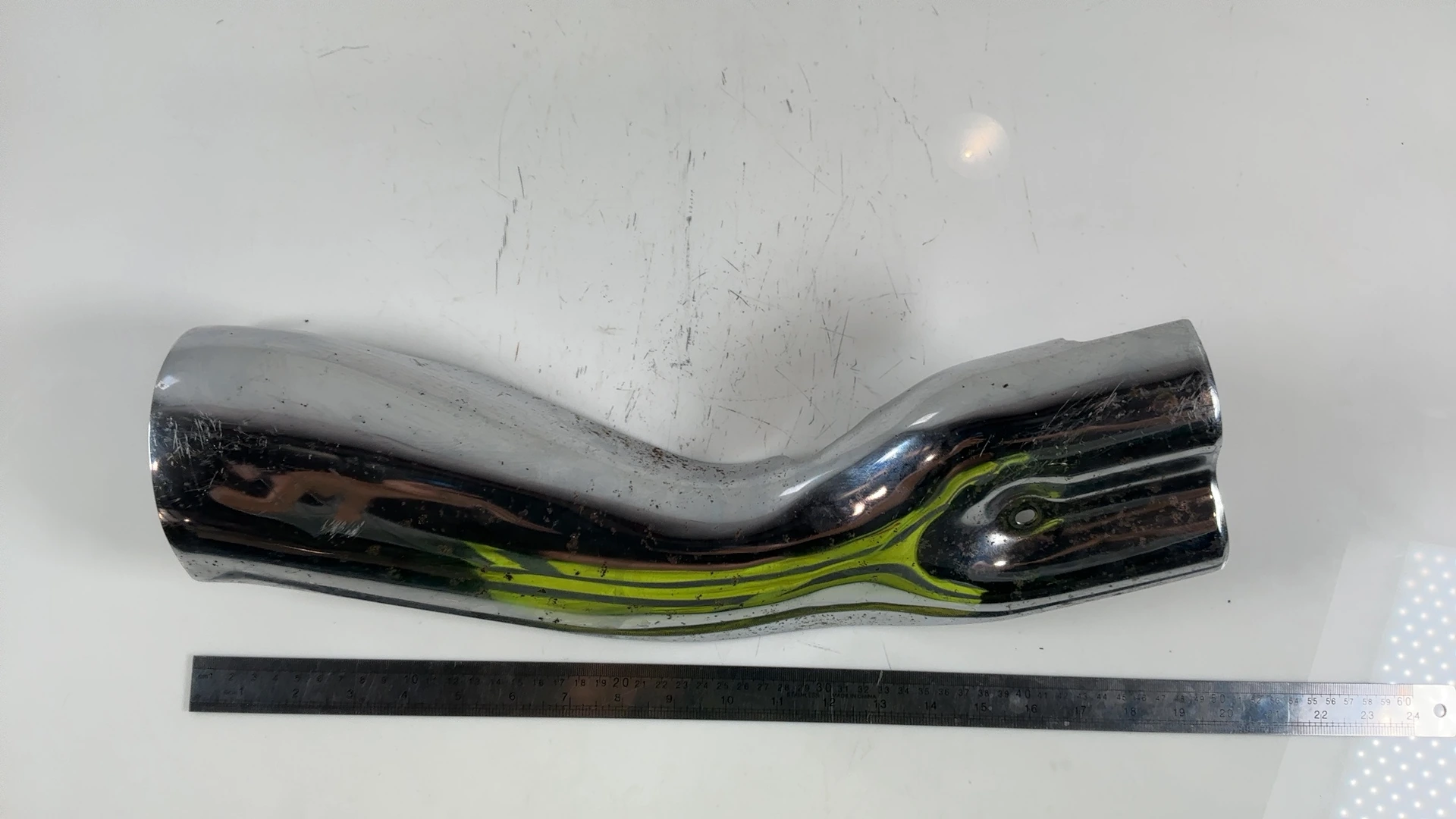 Honda NT650V Deauville 650 Exhaust Pipe Heat Shield 1998-2005 OEM 18355-MBL-610 - Image 6