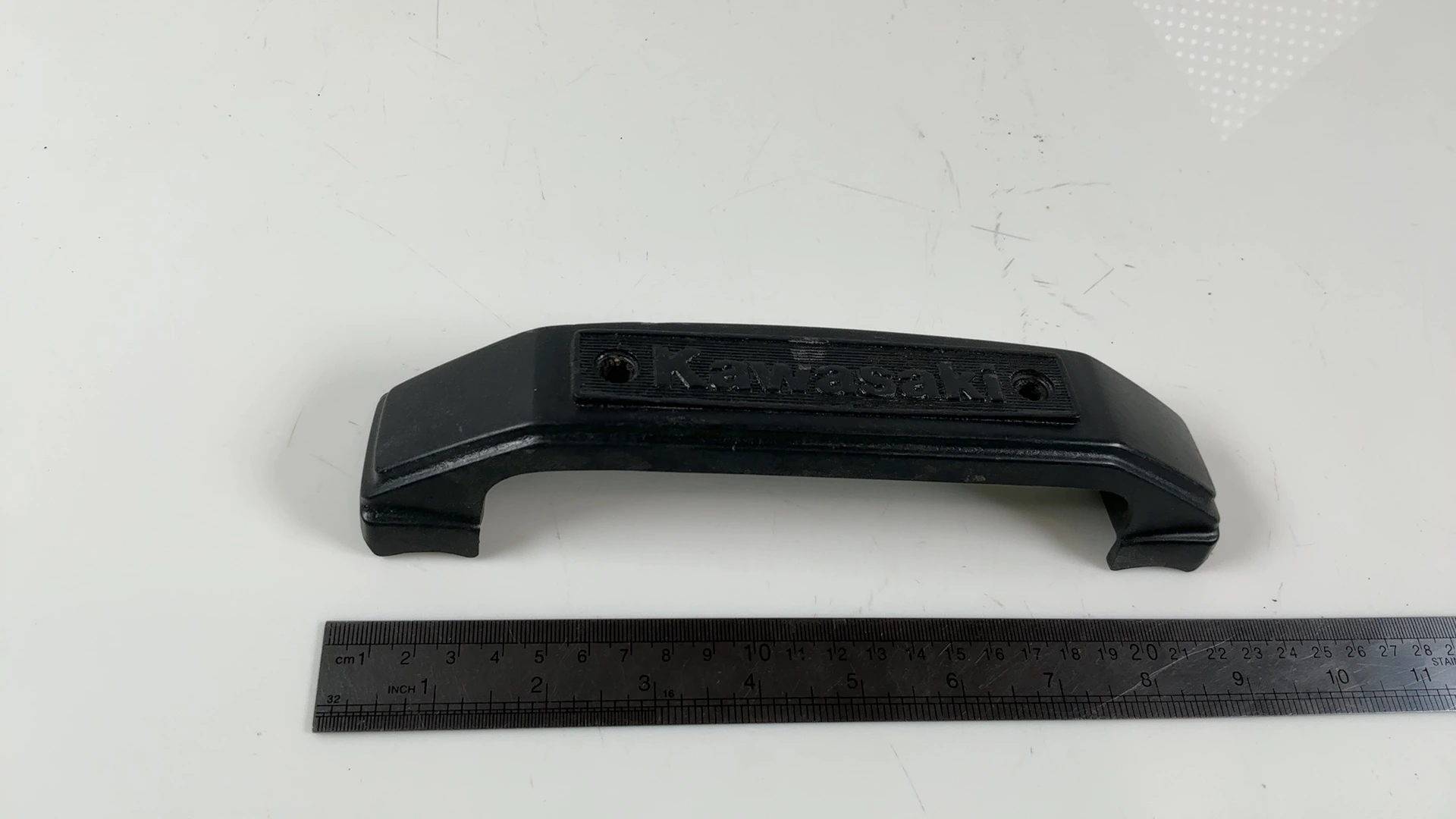 Kawasaki KZ1000 KZ750 KZ550 Front Fork Cover Emblem Trim 1979-83 OEM 44033-1053 - Image 5
