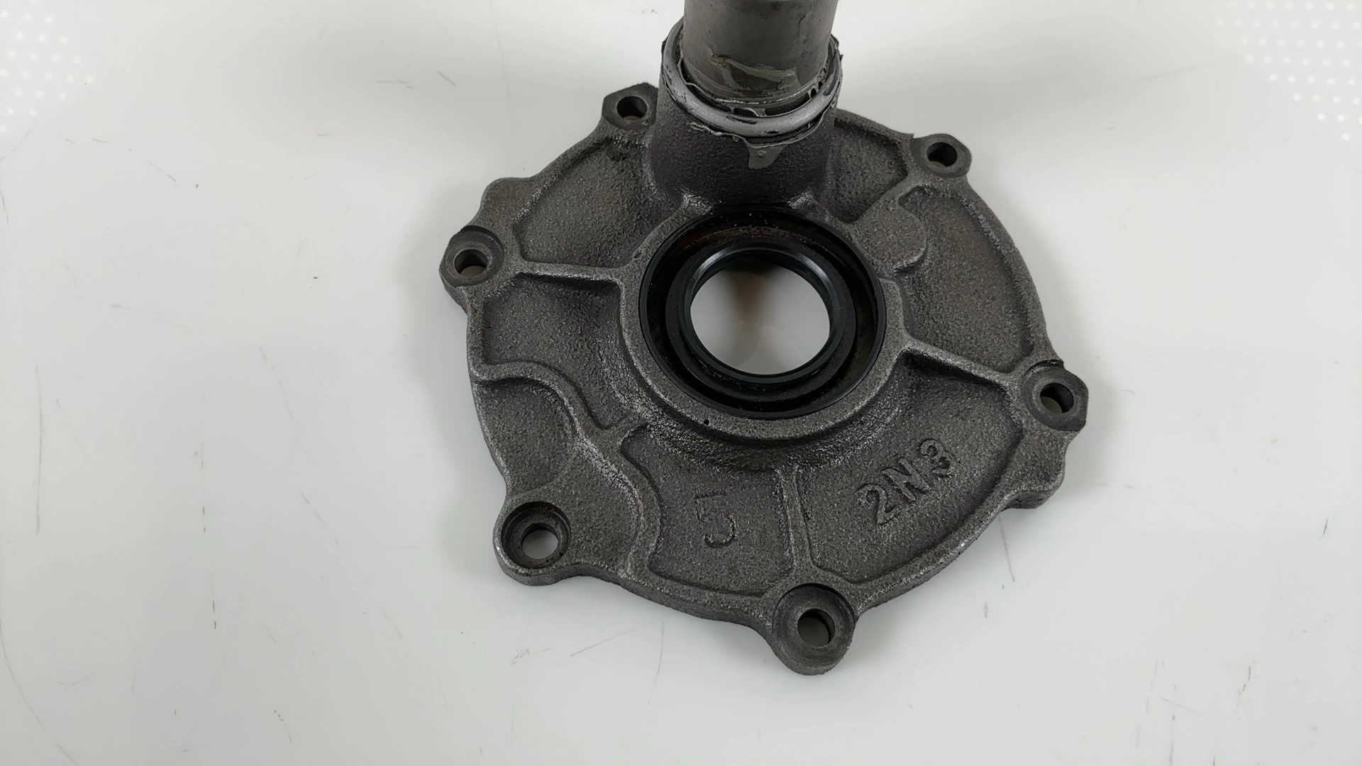 Yamaha L2 Super YB100 Engine Rotary Valve Intake Cover 1976-81 OEM 2N3-13551-00