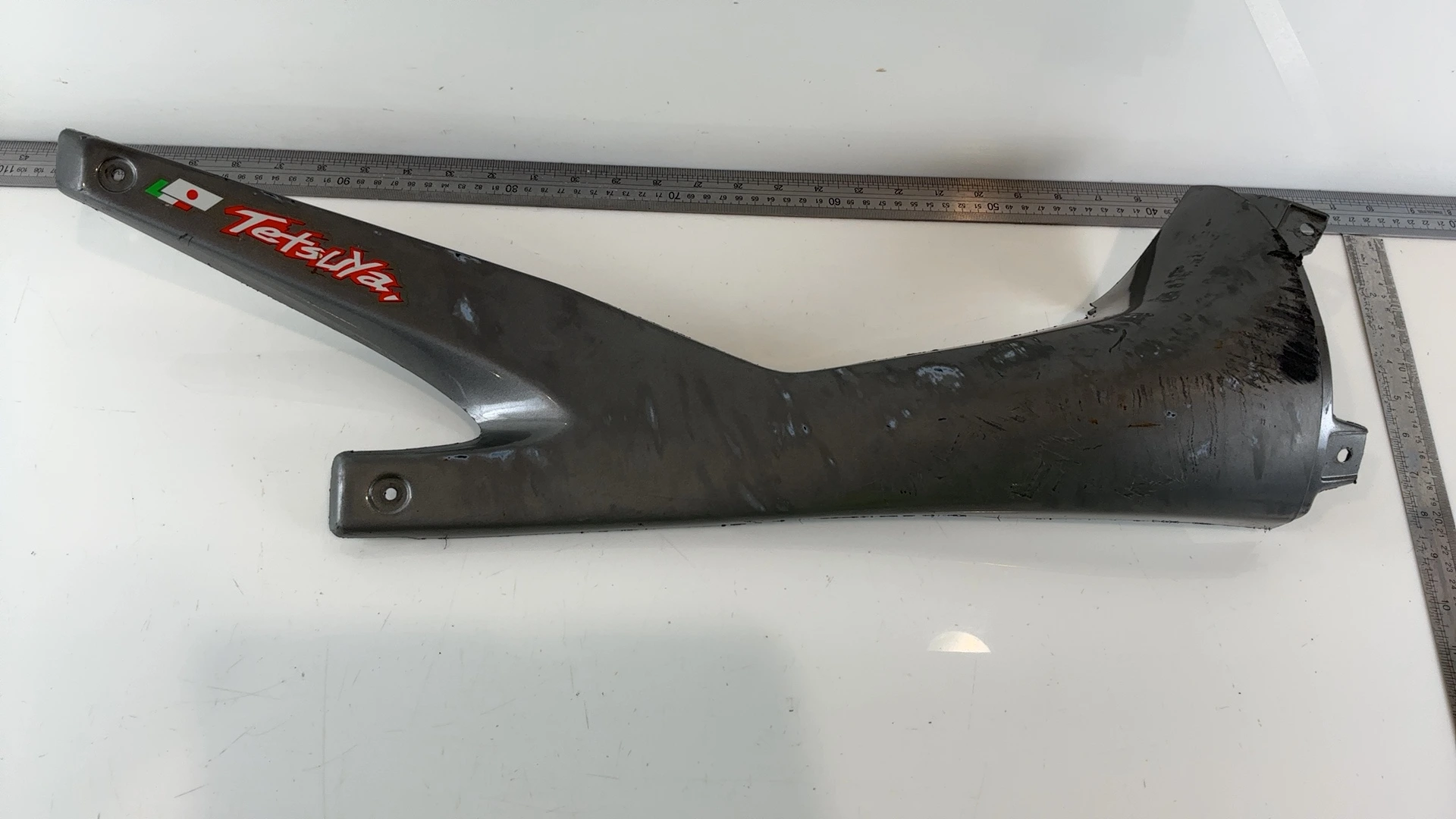 Aprilia RS 125 MP 125cc Left Tail Fairing Panel 1999-2005 OEM DIS.102777 - Image 3