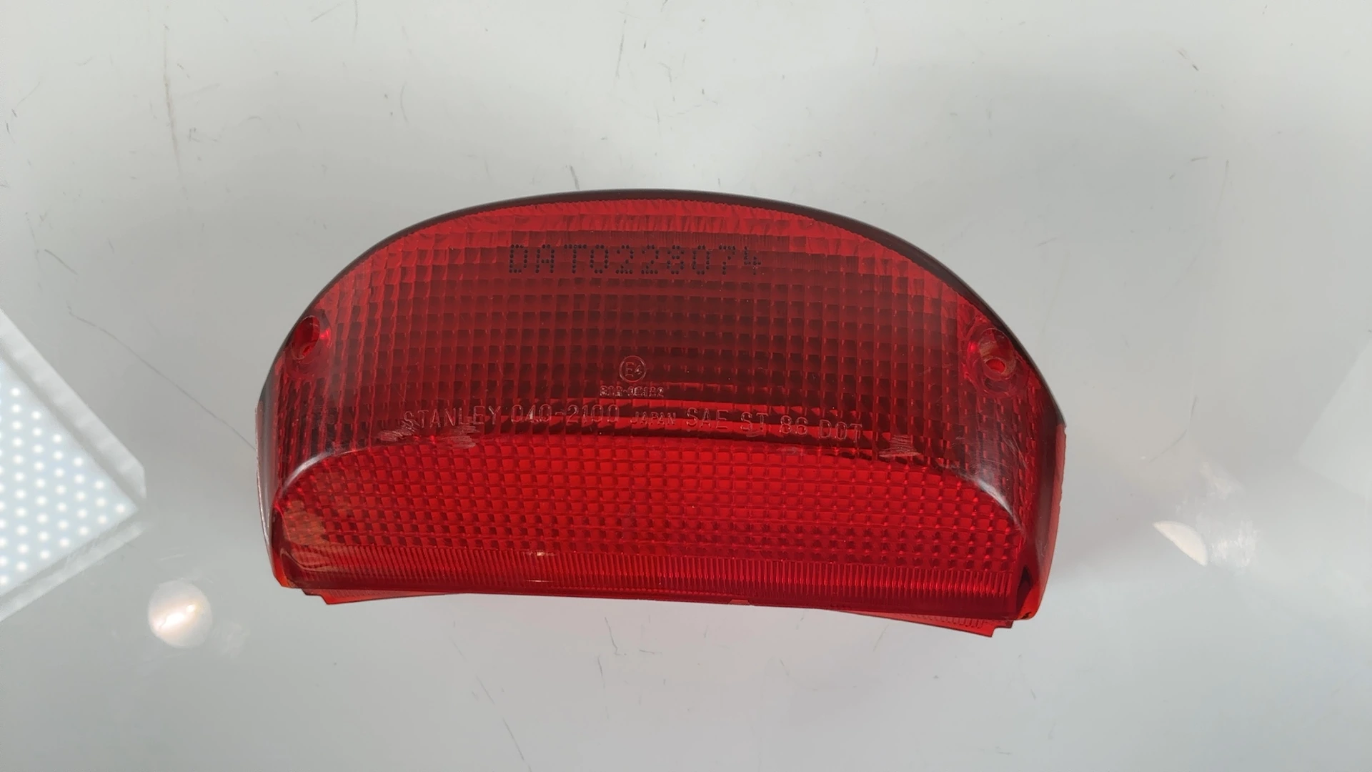 Suzuki Katana GSX600F 600cc Rear Tail Brake Light Lens 1988-1997 OEM 35712-19C00 - Image 5