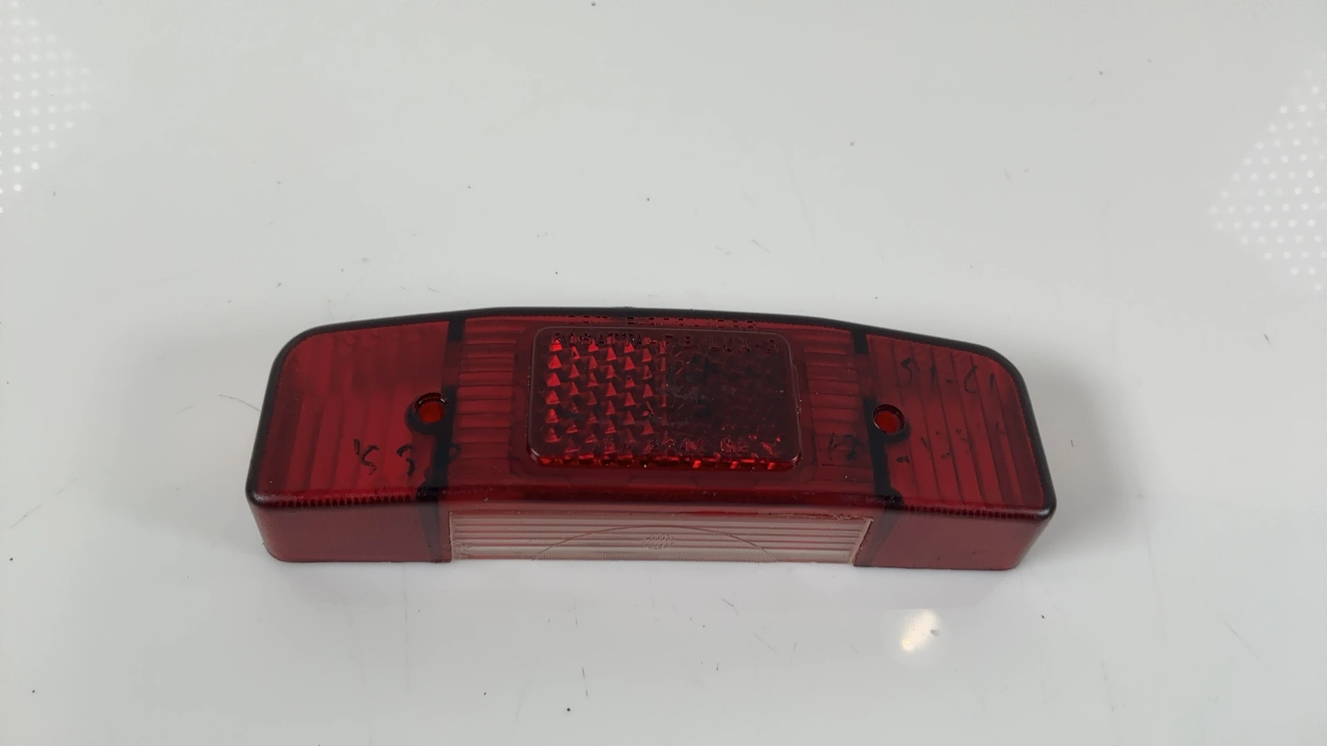 Lambretta Li125 Series 2 123cc Rear Brake Light Lens 1959-1960 OEM 19083020 - Image 2