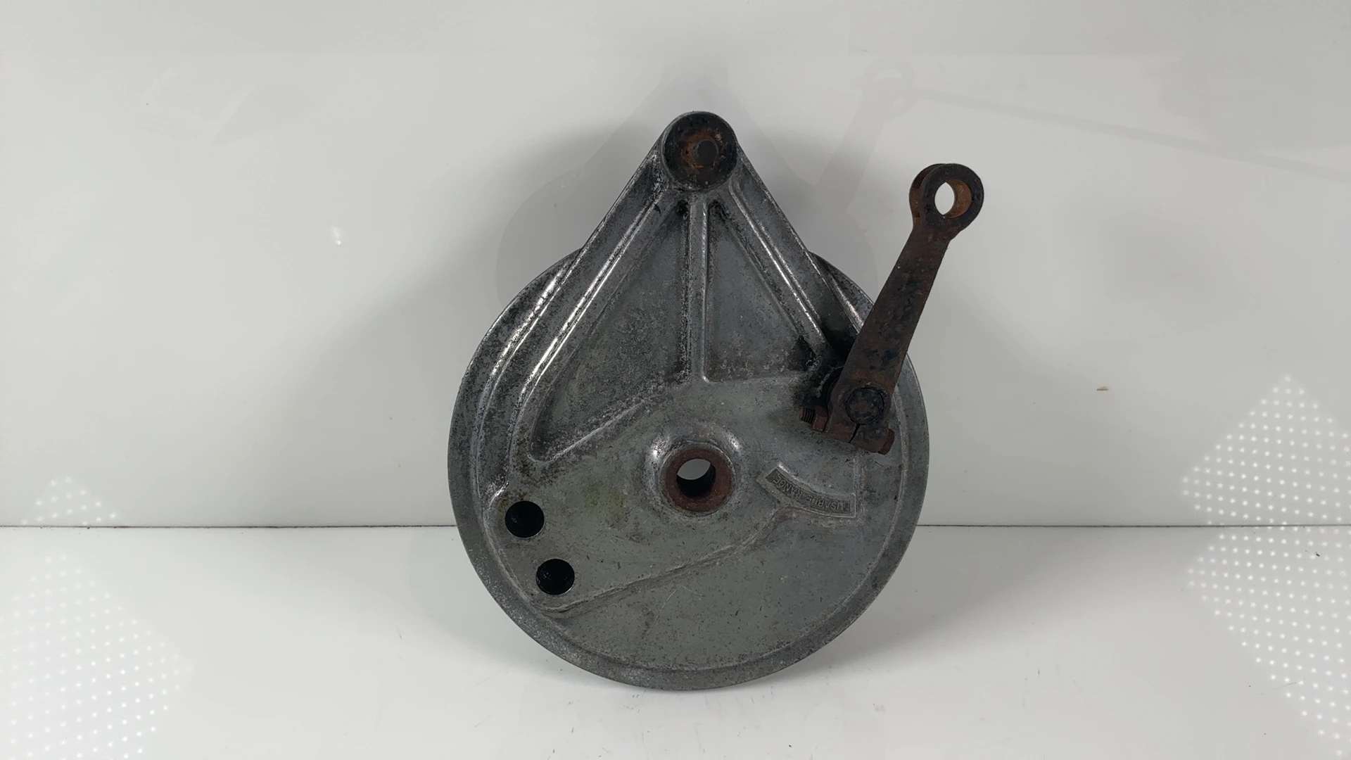 Kawasaki KZ400 D S 400cc Rear Brake Plate Hub Drum 1974-1977 OEM 42006-055-80 - Image 1