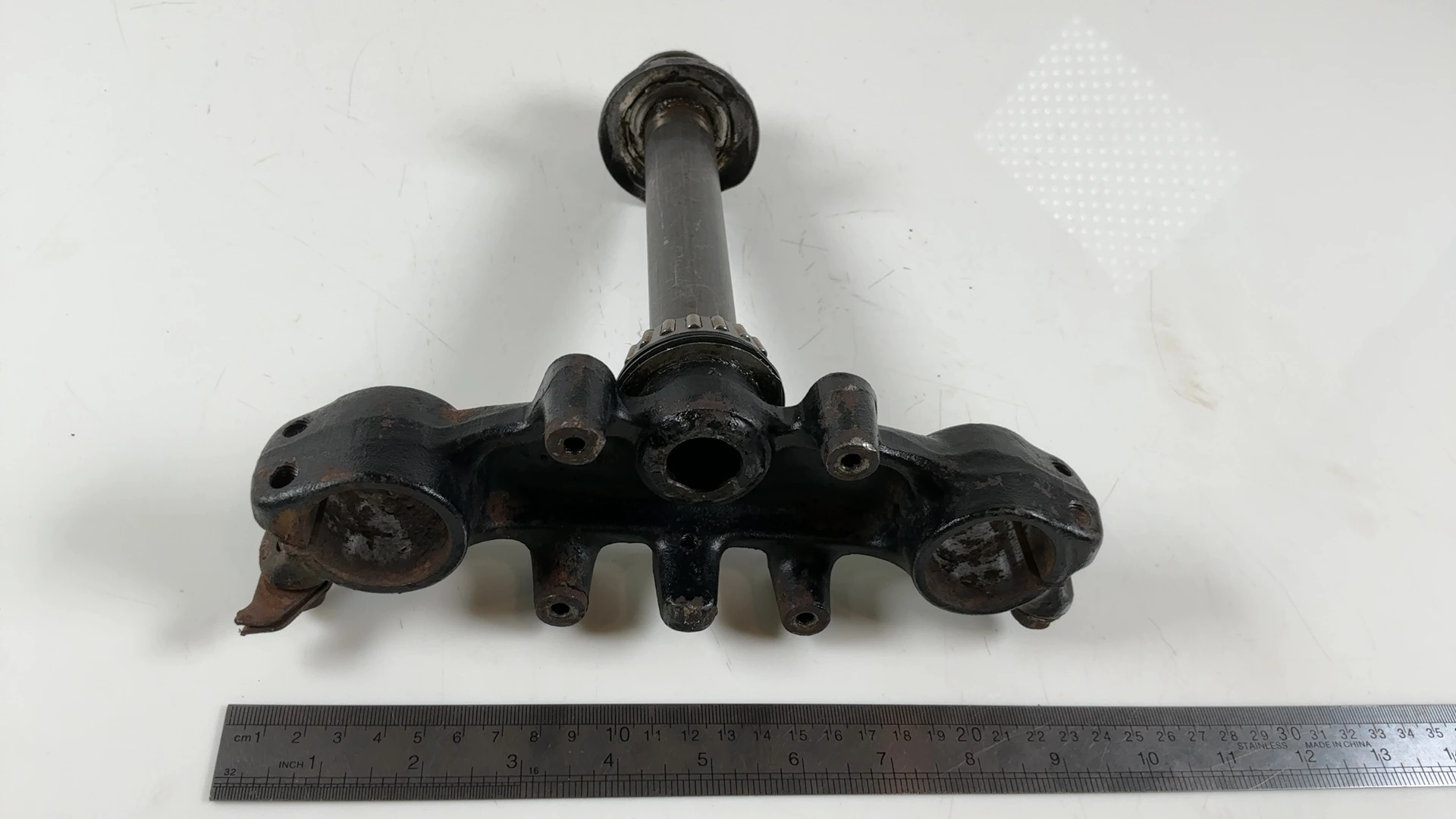 Honda MTX 125 R MD07 200 CC Lower Triple Tree Stem Clamp 1982-1993 53219-KE1-000 - Image 5