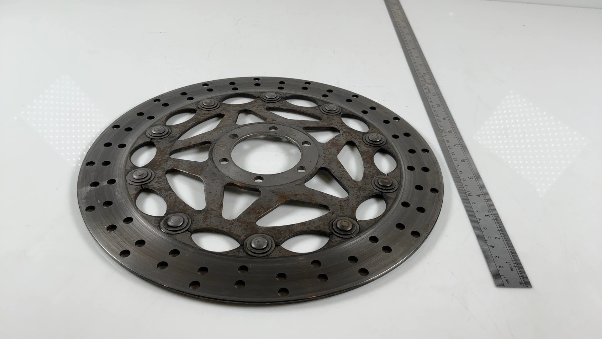 Yamaha FZR1000 Genesis 2GH 1000cc Front Brake Disc Rotor 1987-1988 4KG-2581T-10 - Image 3