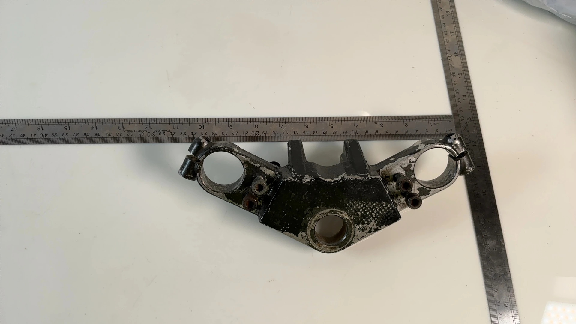 Kawasaki Ninja 250R EX250 250cc Upper Triple Tree Clamp 1988-2007 OEM 44039-1163 - Image 3