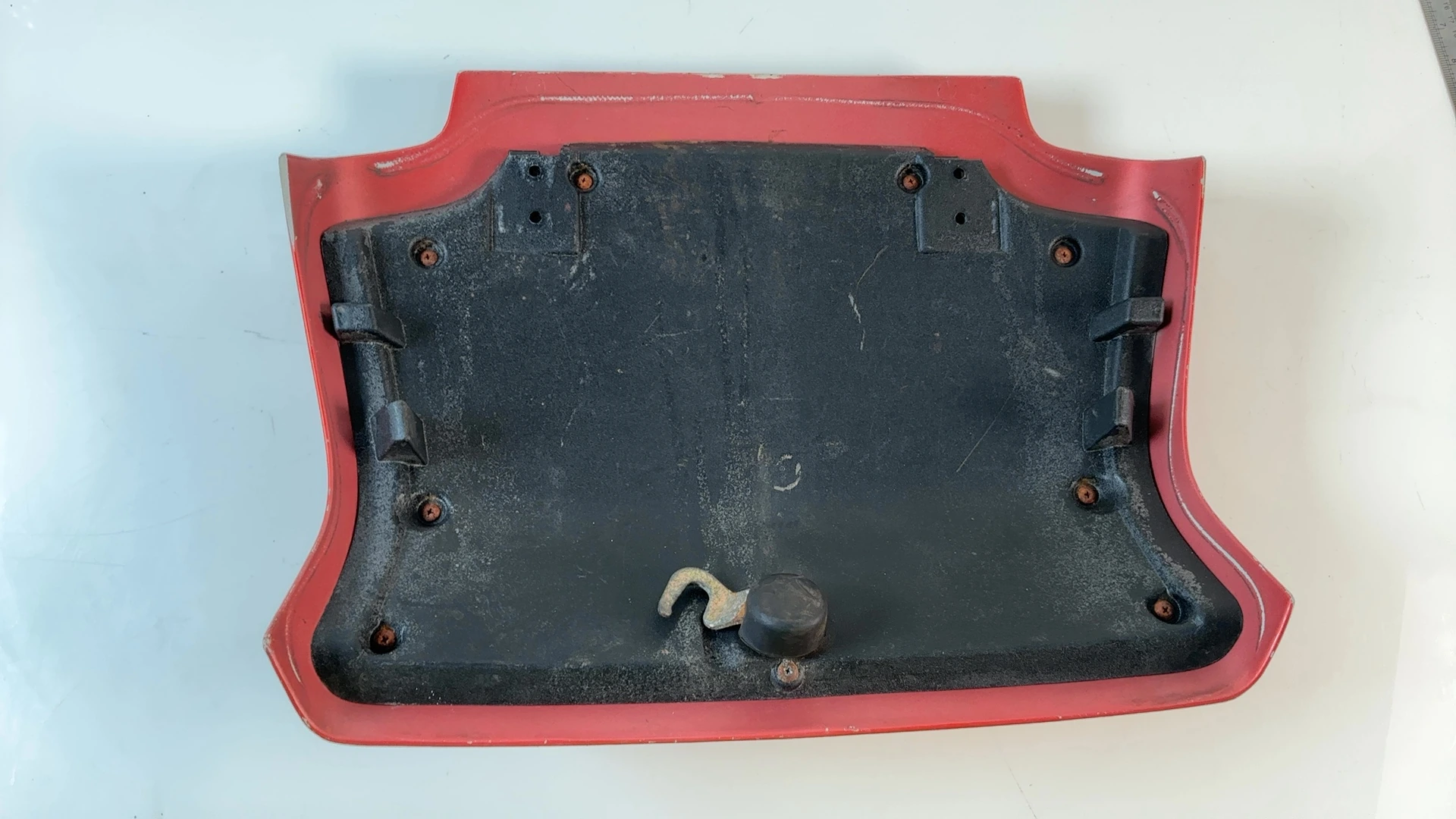Piaggio Hexagon EXS1T 125 2T Trunk Box Lid Door 1994-1997 OEM 1328128 - Image 2