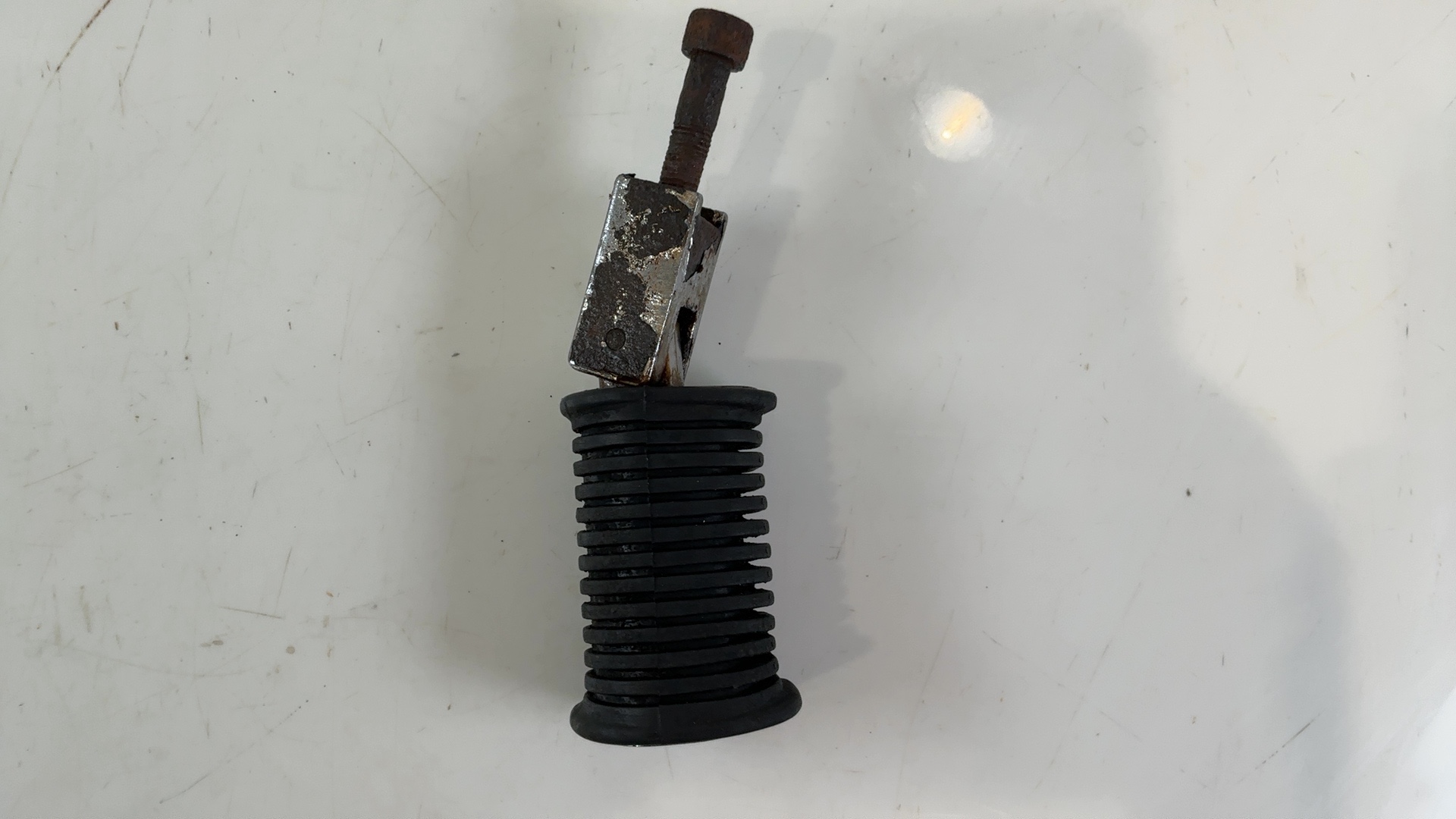 Suzuki Savage LS650 650 Rear Right Passenger Foot Peg 2000 2001 OEM 43600-24B00 - Image 2