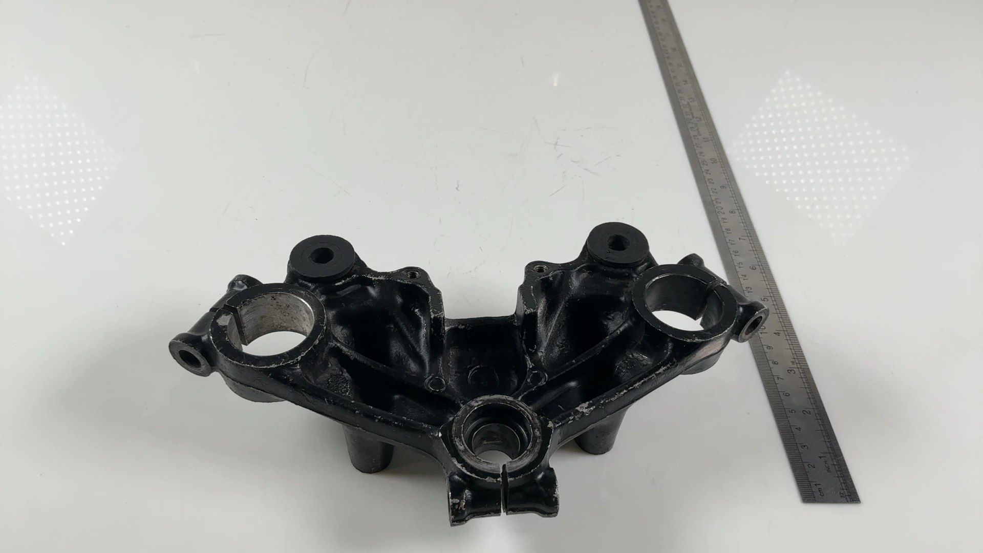 Suzuki GSX400E GK53C 400cc Upper Fork Bridge Yoke 1981-1985 OEM 51311-44100-291 - Image 3