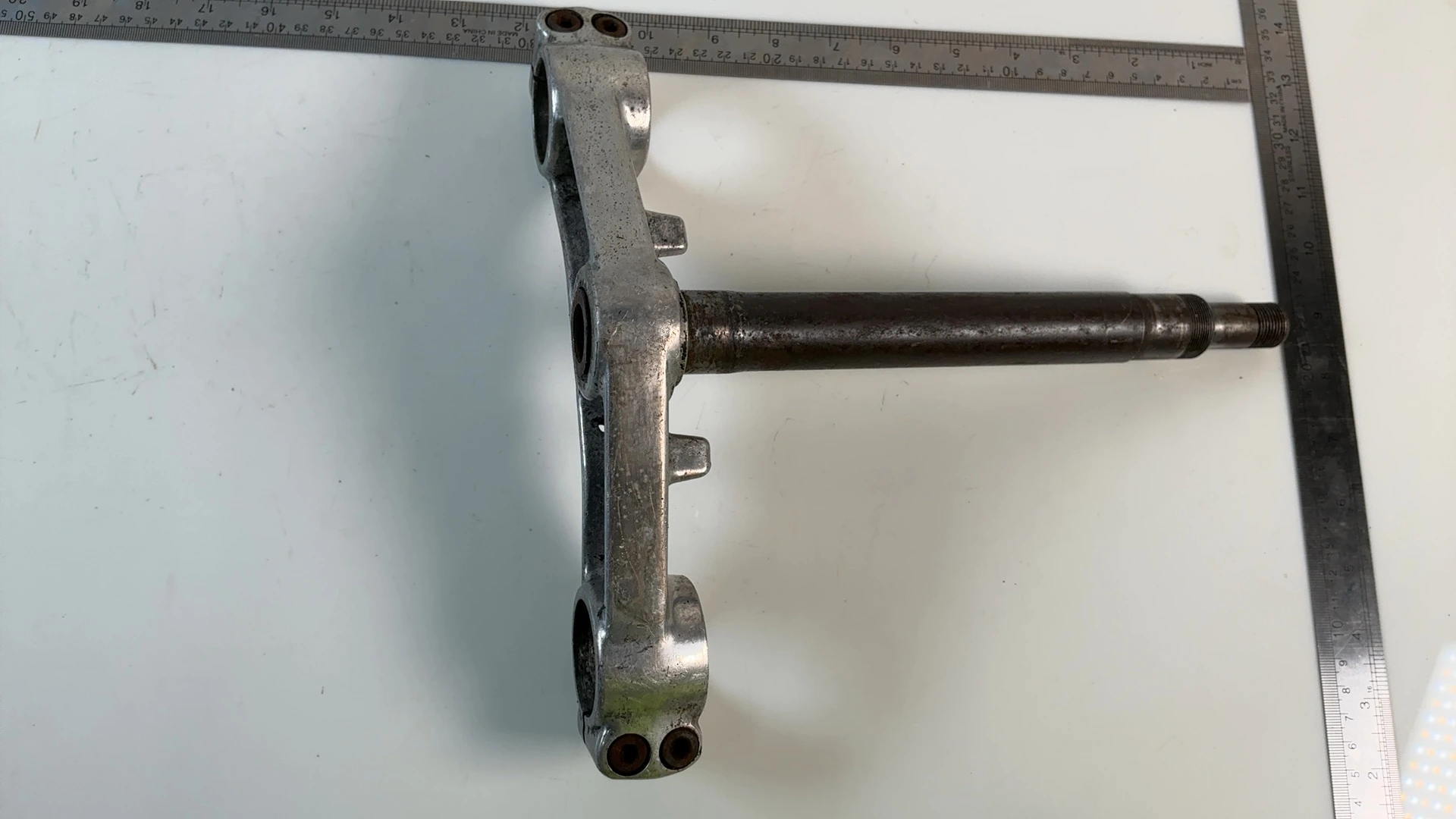 Kawasaki ZXR 750 ZX750J 750cc Lower Triple Tree Fork Stem 1991-92 OEM 44037-1295 - Image 4