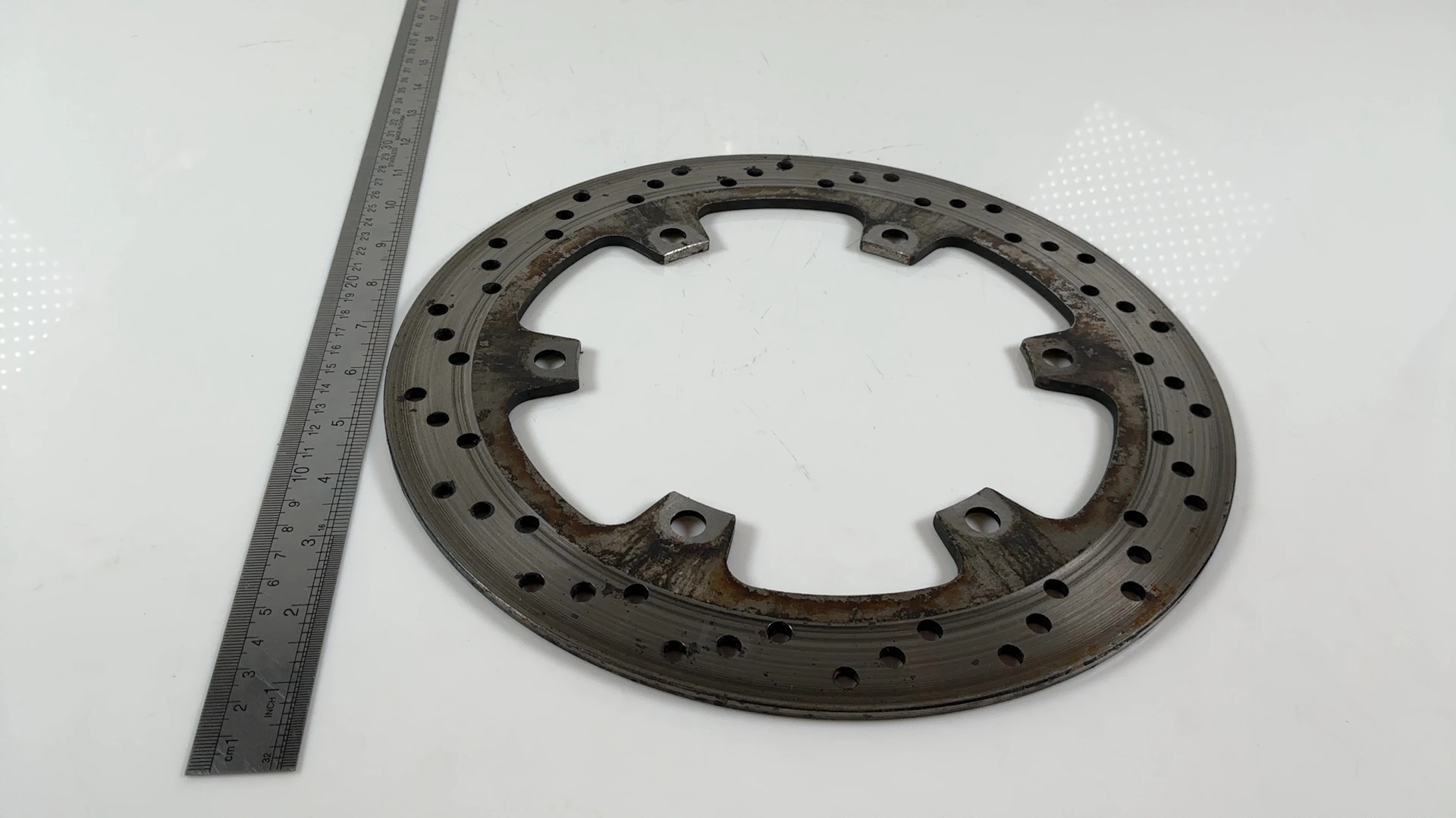 Moto Guzzi Norge 1200 GT 1200cc Rear Brake Disc Rotor 2013 2014 OEM 85227R - Image 4