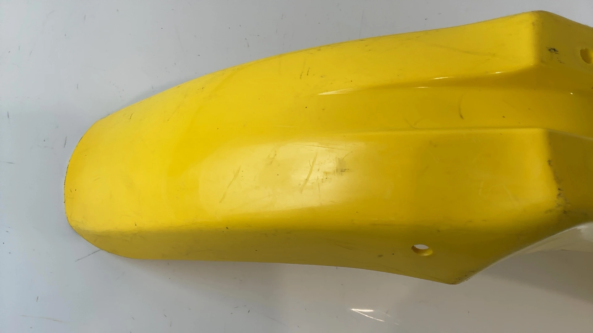 Suzuki RM 250 125 Front Fender Mudguard 1989-2000 OEM 53111-27C02-25Y - Image 6