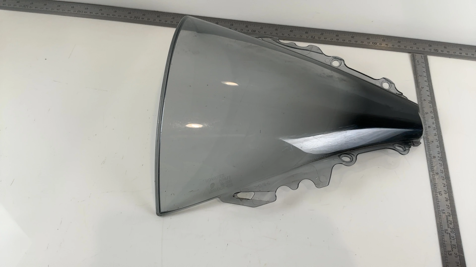 Yamaha YZF R6 2C0 600cc Windshield Screen 2006 2007 OEM 2C0-28381-00-00 Novarex - Image 3