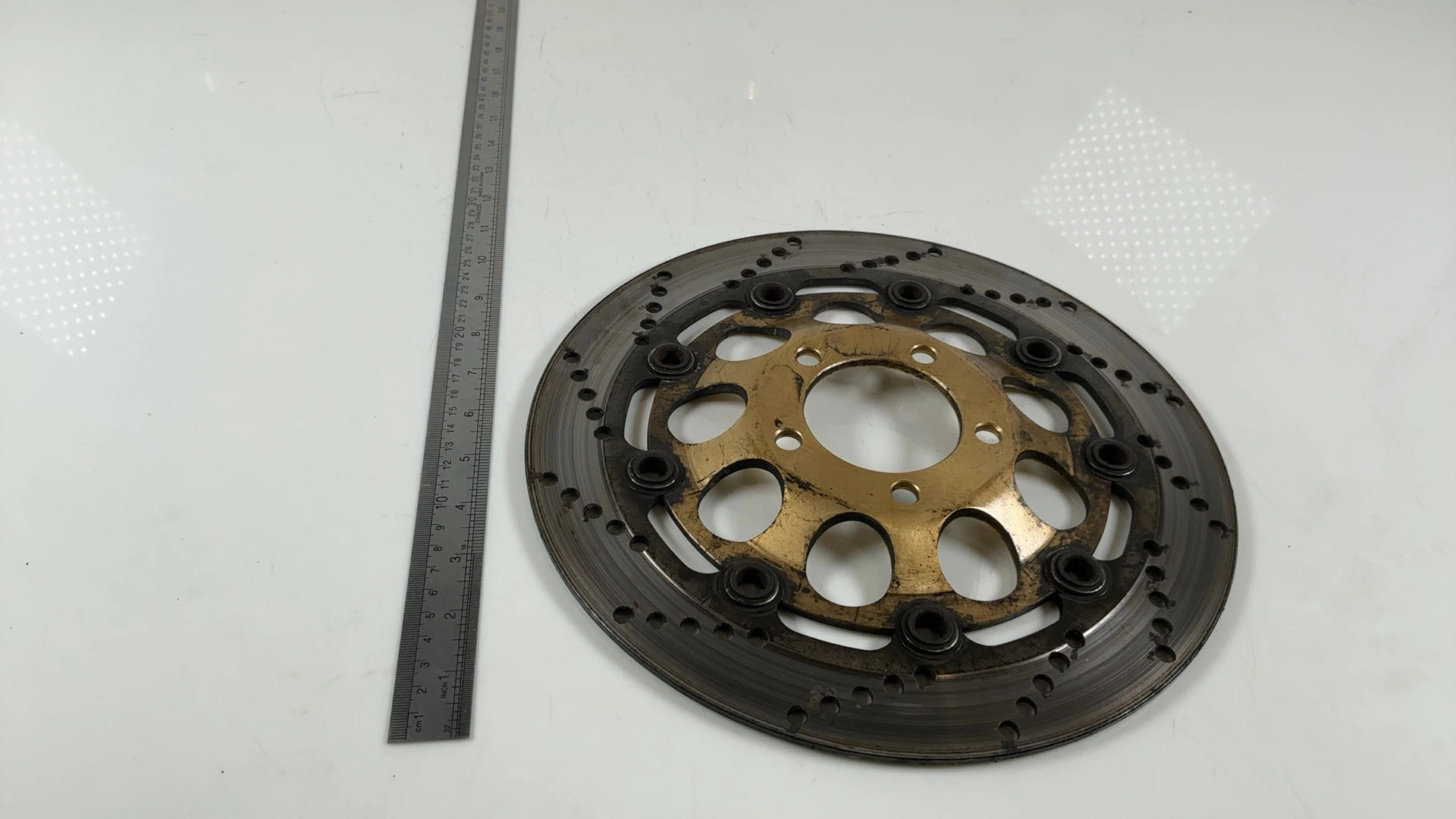 Suzuki RF600R RF600 600cc Front Brake Disc Rotor 1993-1997 OEM 59210-32C70 - Image 4