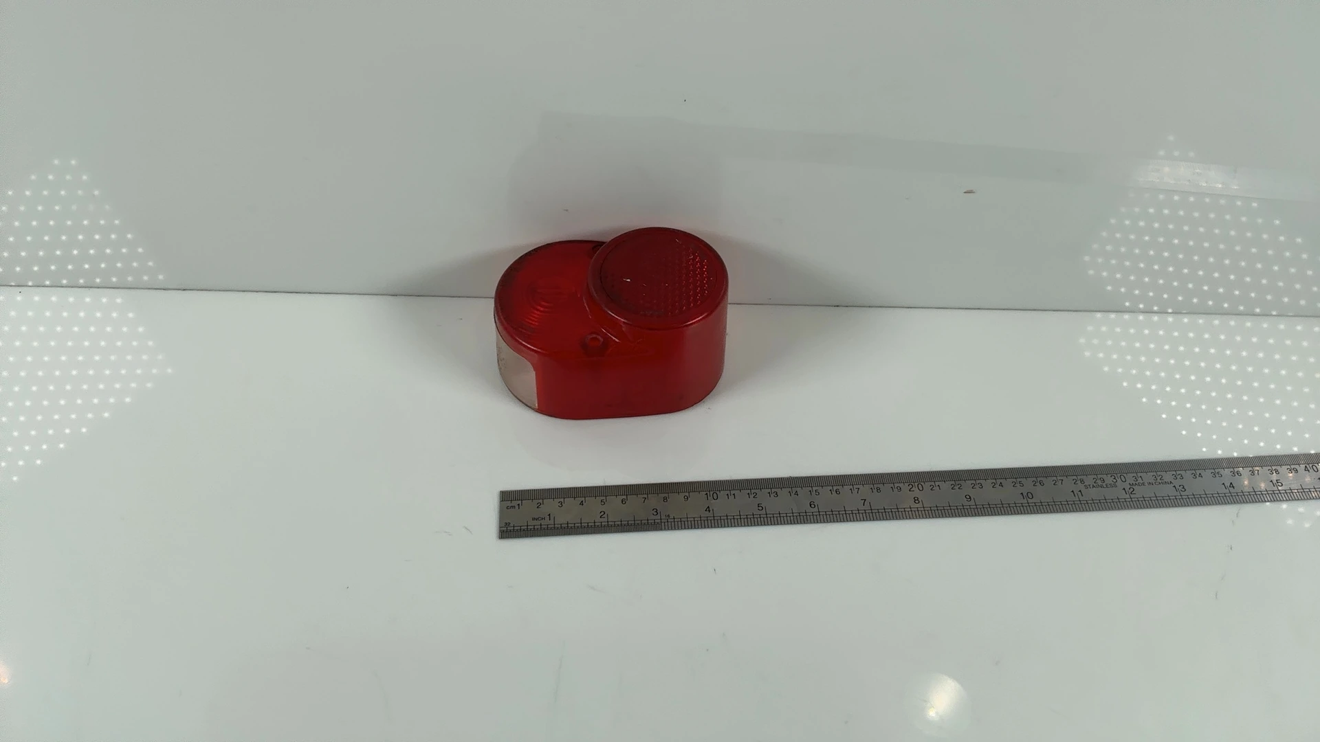 Yamaha RD200 200cc Rear Brake Light Lens 1974-1980 OEM 127-84521-31 - Image 7