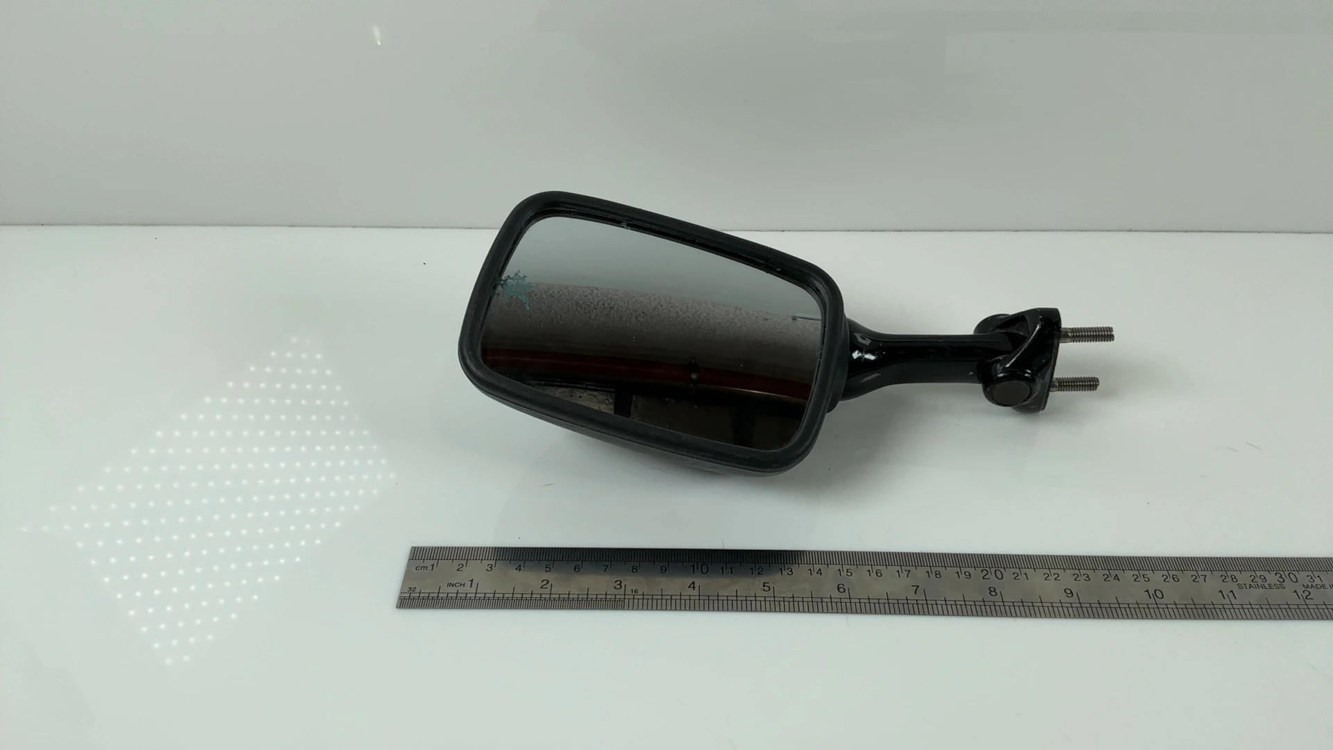 Kawasaki ZXR750 ZX750H 750cc Right Side Mirror 1989 1990 OEM 56001-1377-6F - Image 2