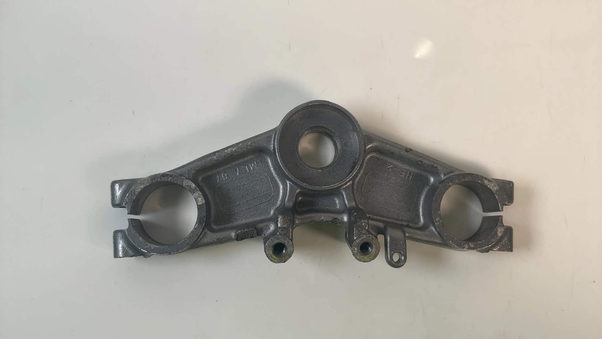 Honda VFR400R NC21 400cc Upper Fork Bridge Triple Yoke 1986-87 OEM 53300-ML7-000 - Image 6