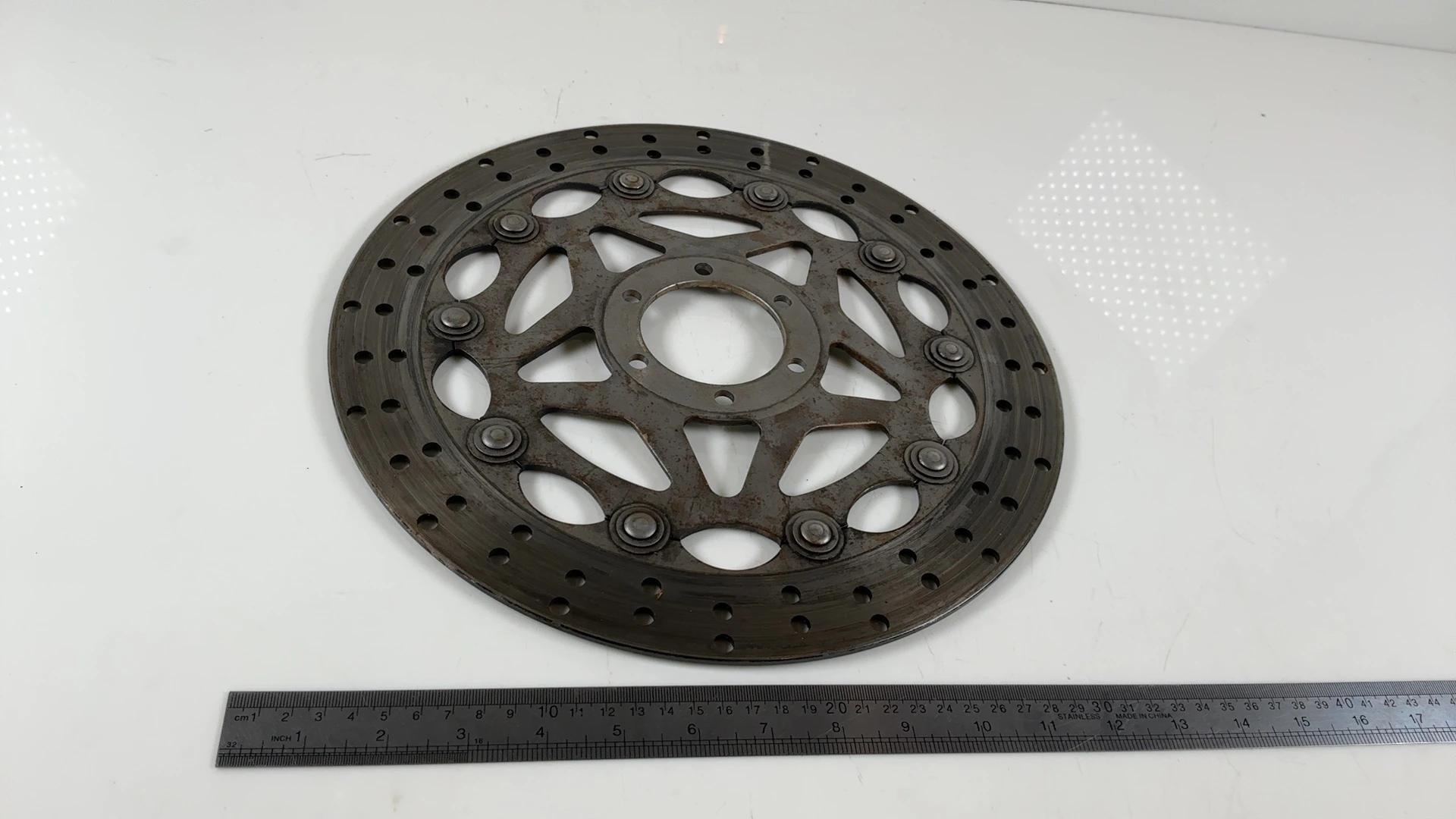 Yamaha FZR1000 Genesis 2GH 1000cc Front Brake Disc Rotor 1987-88 2GH2581T-00-00 - Image 5