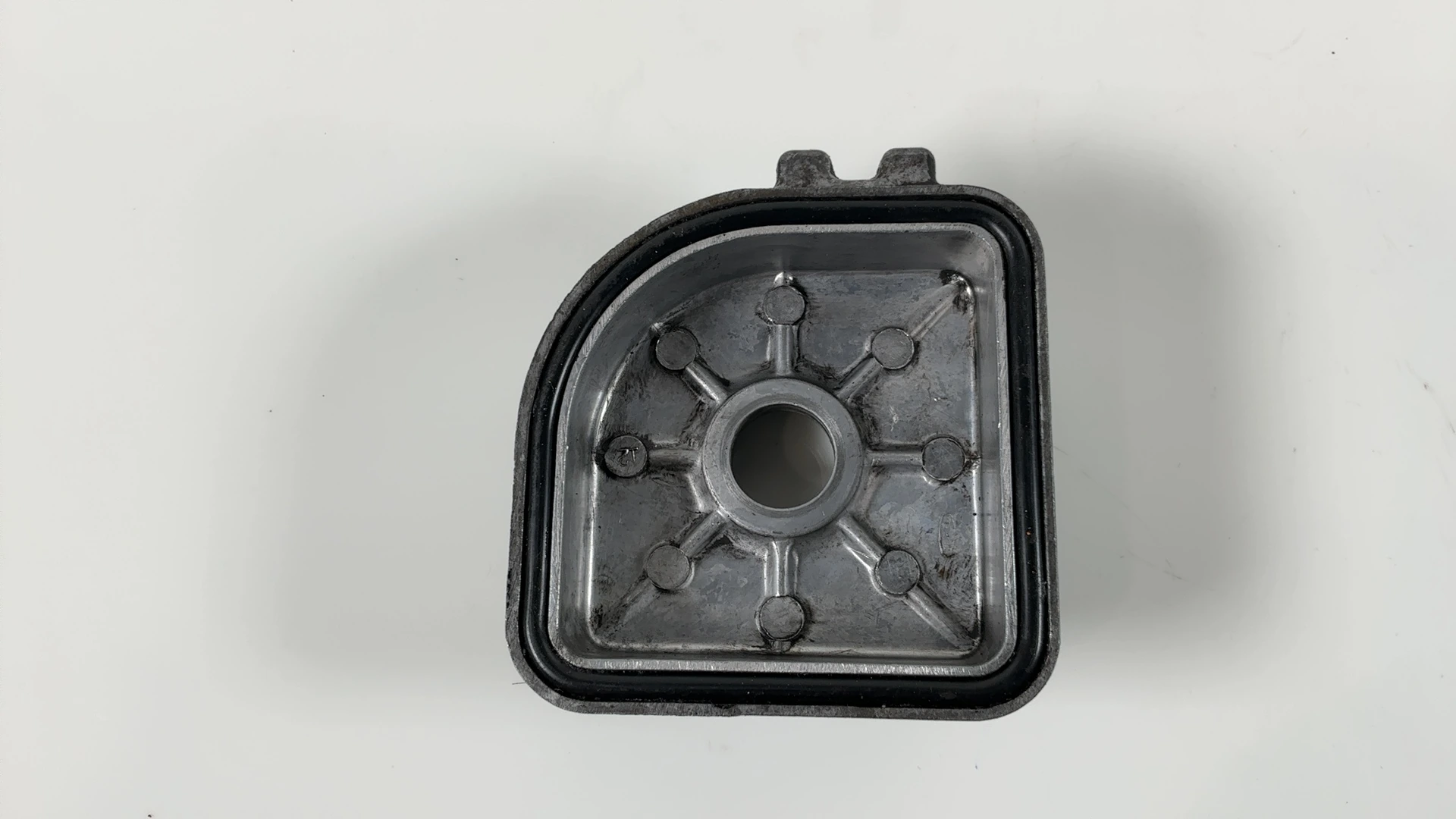 Honda CB450S PC17 450 Engine Oil Filter Cover Case 1986-1990 OEM 15411-413-000 - Image 5