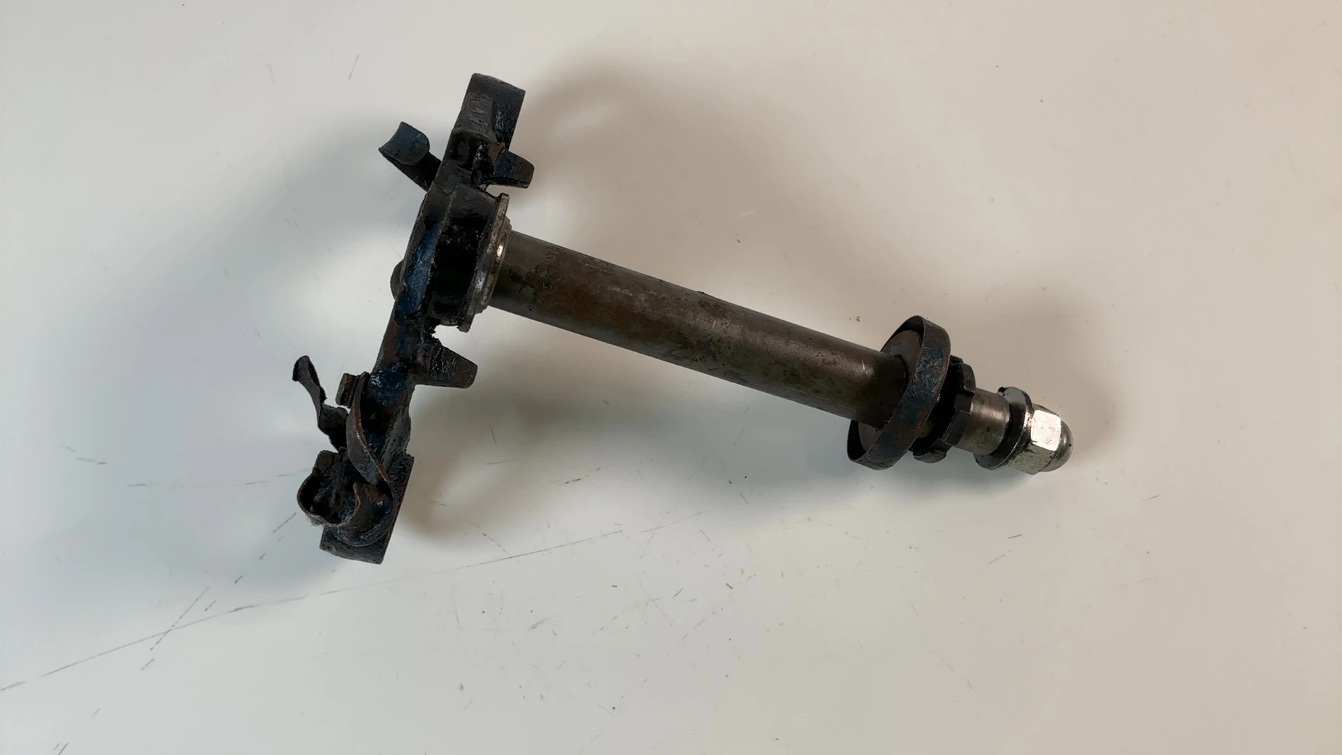 Yamaha RD200 337 200cc Lower Fork Bridge Triple Tree Stem 1973-1975 OEM 337-23340 - Image 6