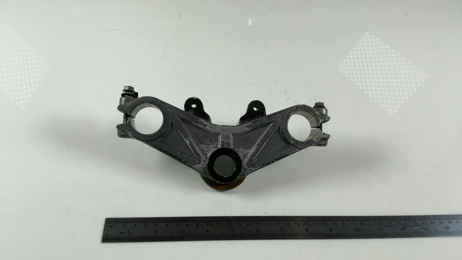Honda NSR 125 JC22 125cc Upper Fork Bridge Yoke 1988-2001 OEM 53230-KY4-900 - Image 5