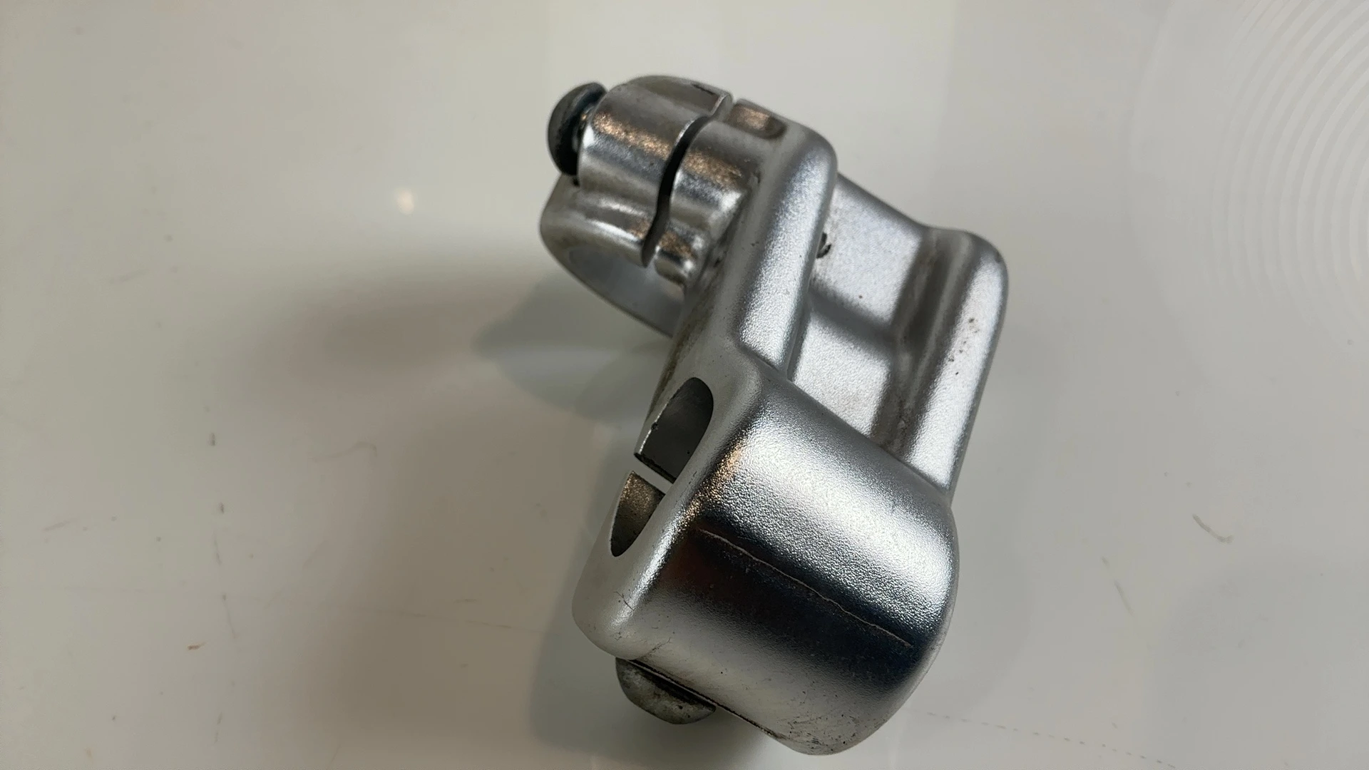 Gilera DNA 50 125 180 Left Handlebar Clip On Clamp Bracket 2000-2011 OEM 970002 - Image 6