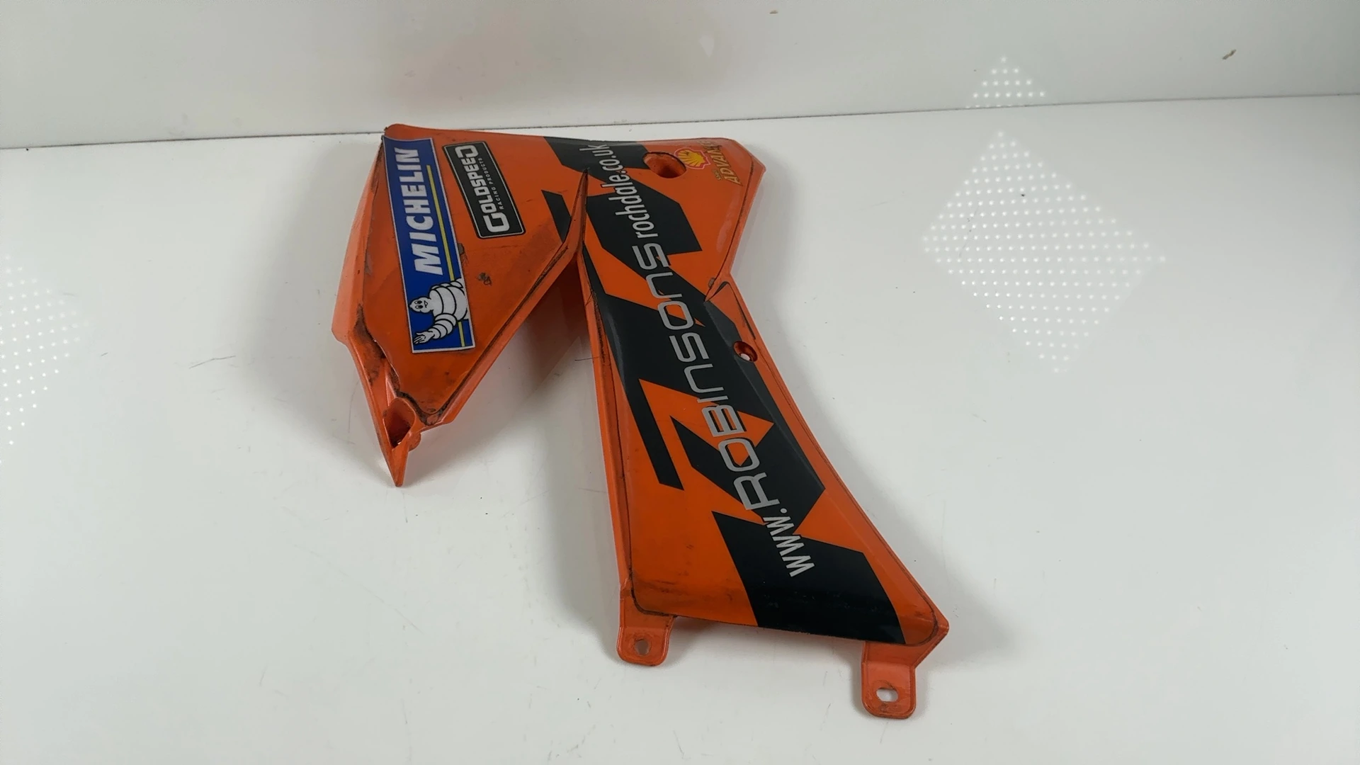 KTM SX EXC 250 Radiator Spoiler Right Fairing 2003-2007 OEM 54808051000 - Image 3