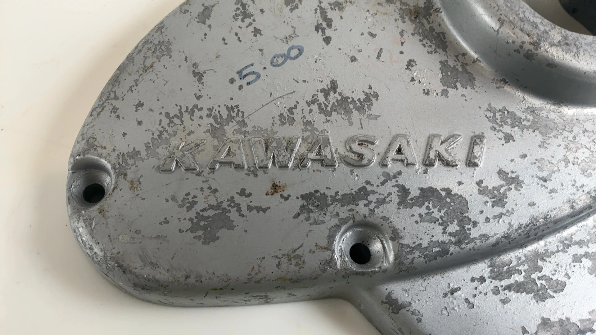 Kawasaki F2 F21 F2TR 175 Carburetor Cover 1966-1969 OEM 14030-003 - Image 4