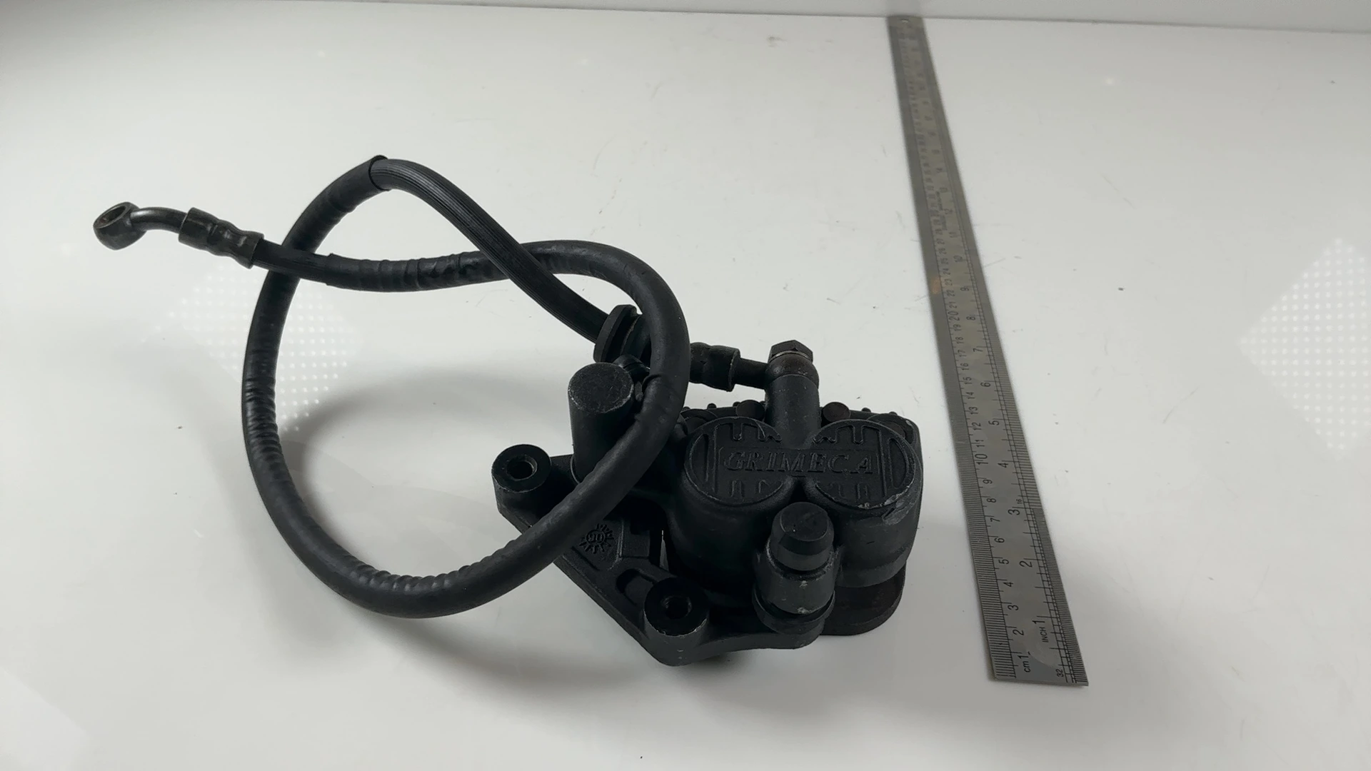 Honda NS125R NSR125 TC01 125cc Front Brake Caliper 1985-1987 OEM 45100-KB9-960 - Image 3