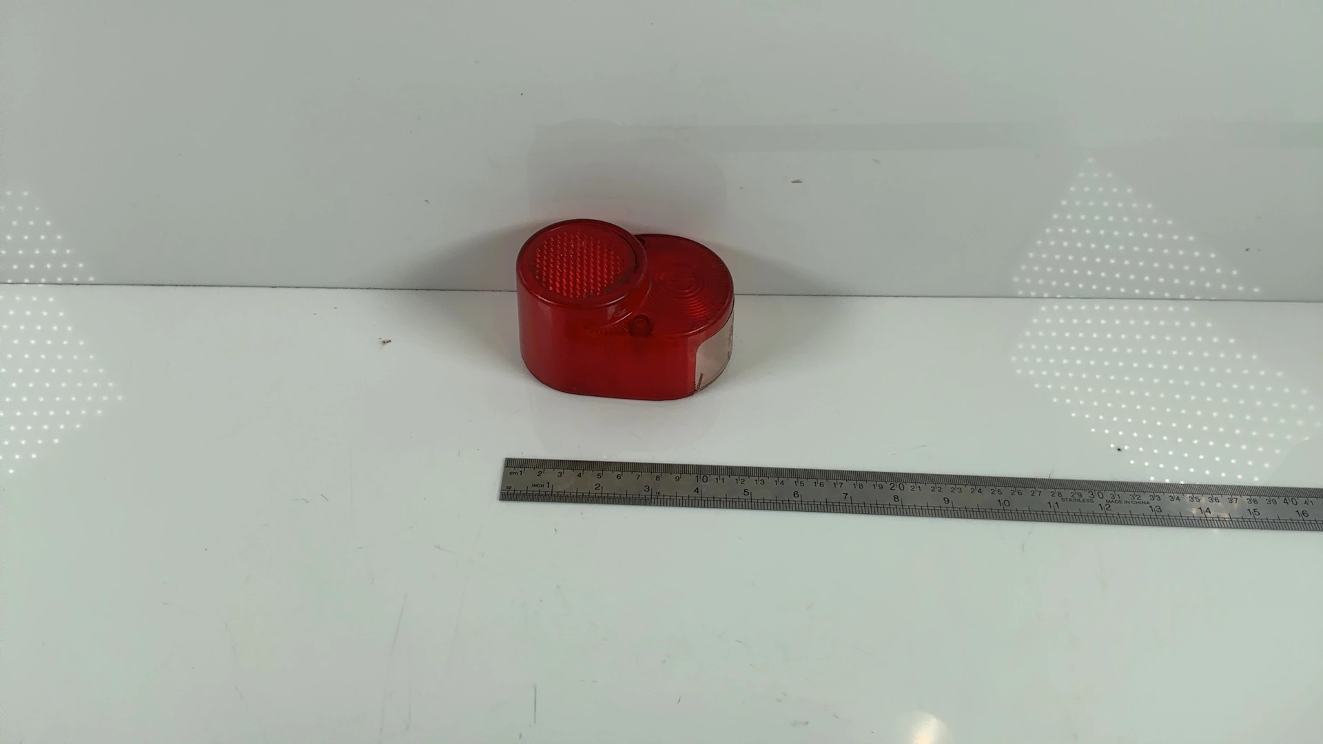 YAMAHA RD200 RD200DX 200CC Taillight Lens 1974-1980 OEM 1W1-84721-60 - Image 7