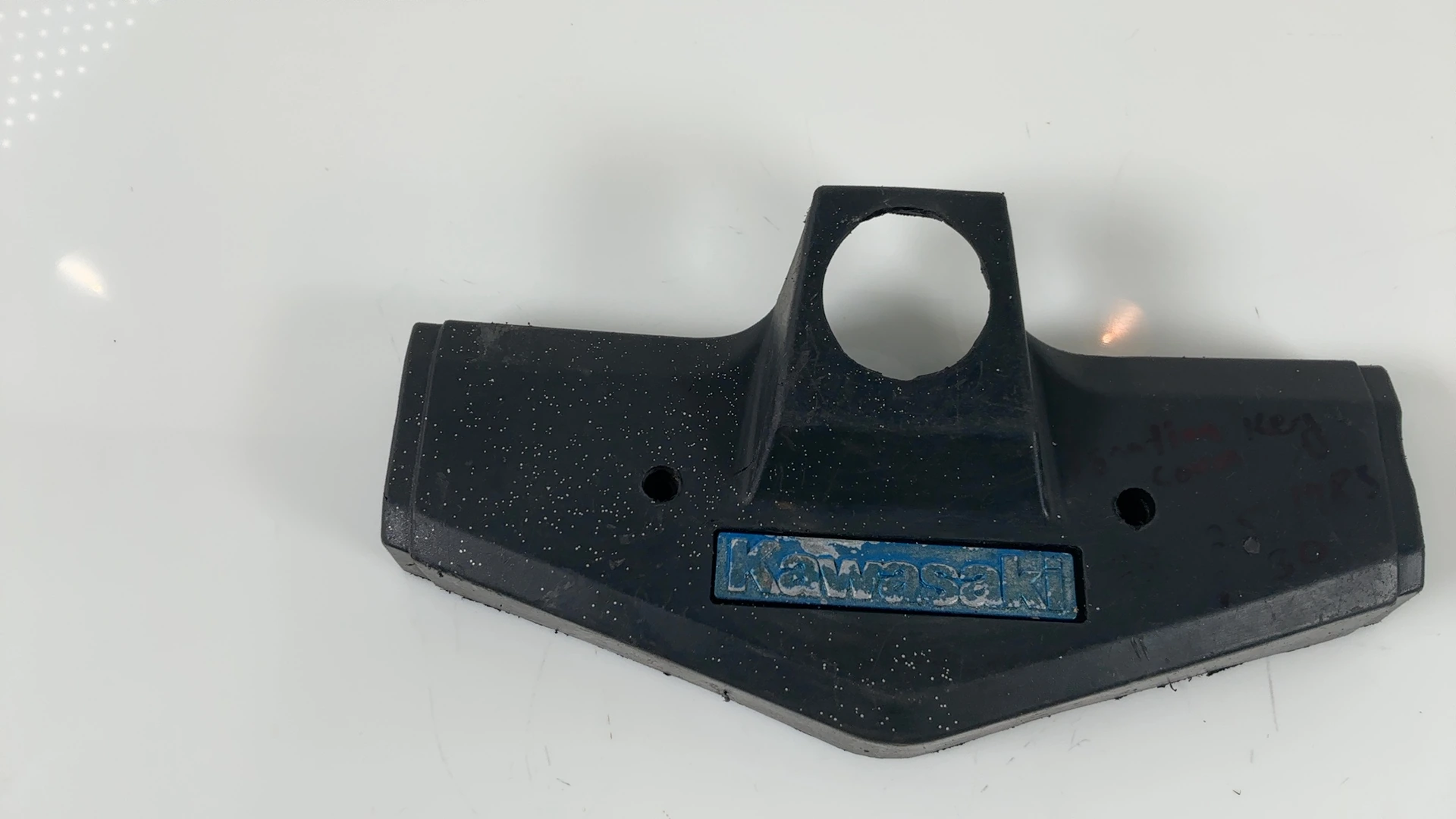 Kawasaki AR125 AR125A 123cc Ignition Switch Handle Cover 1983-88 OEM 59441-1009 - Image 2