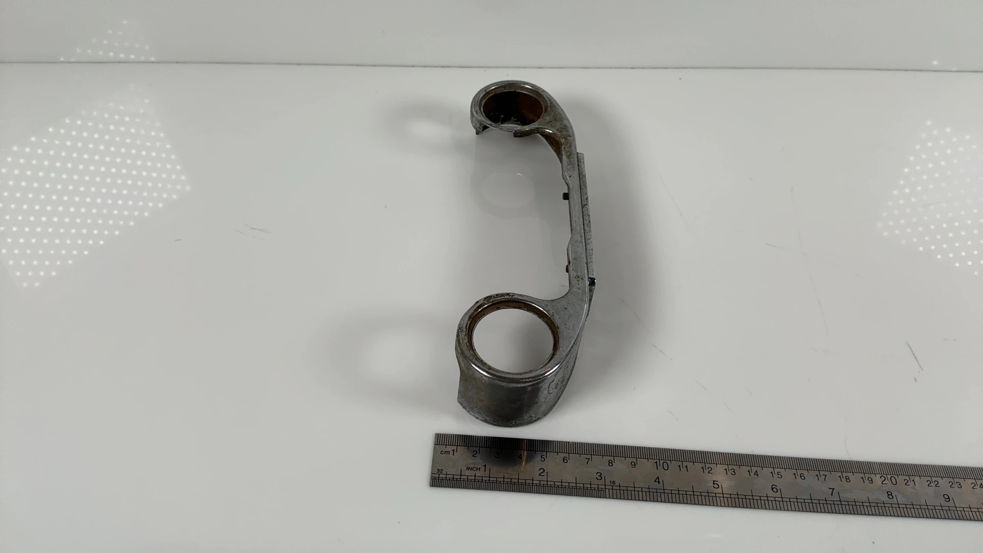 Yamaha XS650 Special XS 650 Front Fork Cover Emblem 1978-1983 4E4-23122-00-00 - Image 2